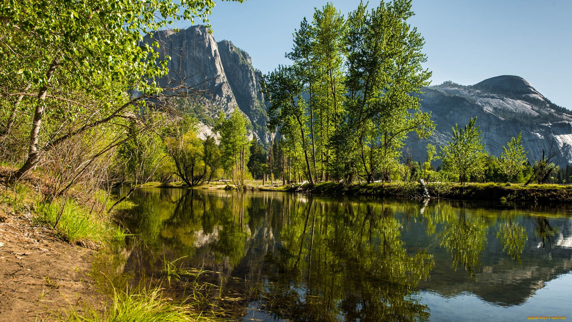 природа, реки, озера, простор