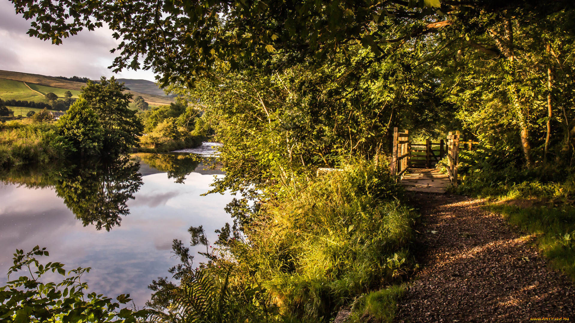 природа, реки, озера, простор