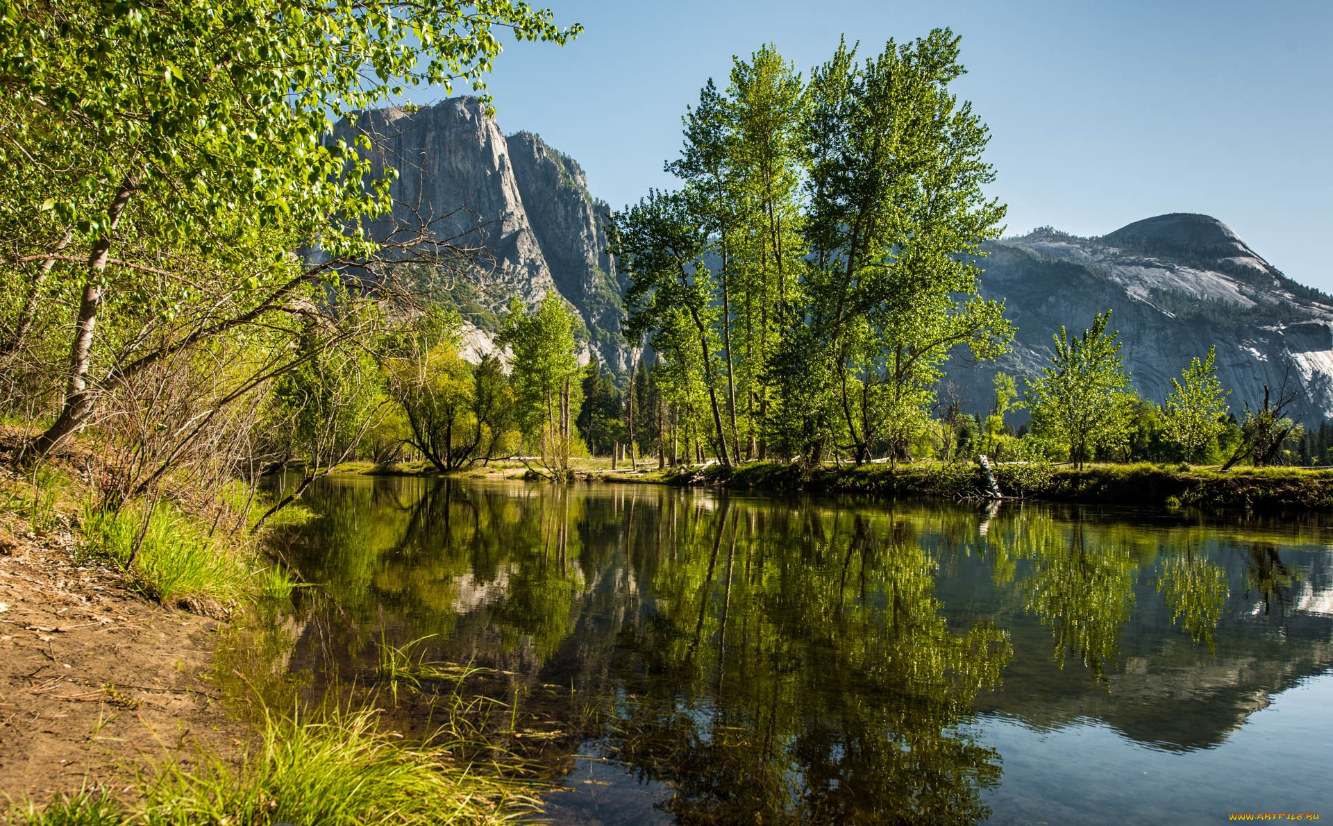 природа, реки, озера, простор