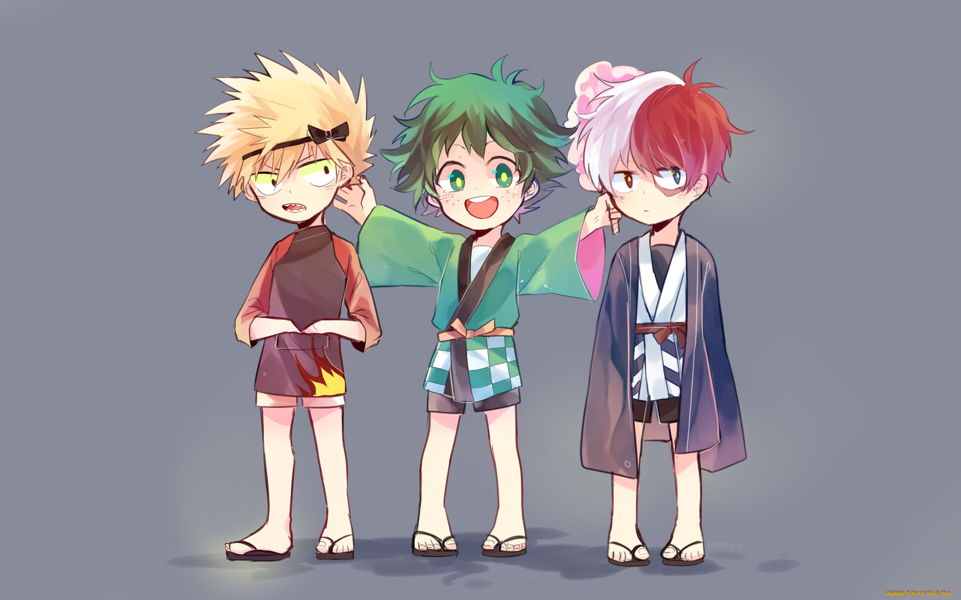 аниме, boku, no, hero, academia, моя, геройская, академия