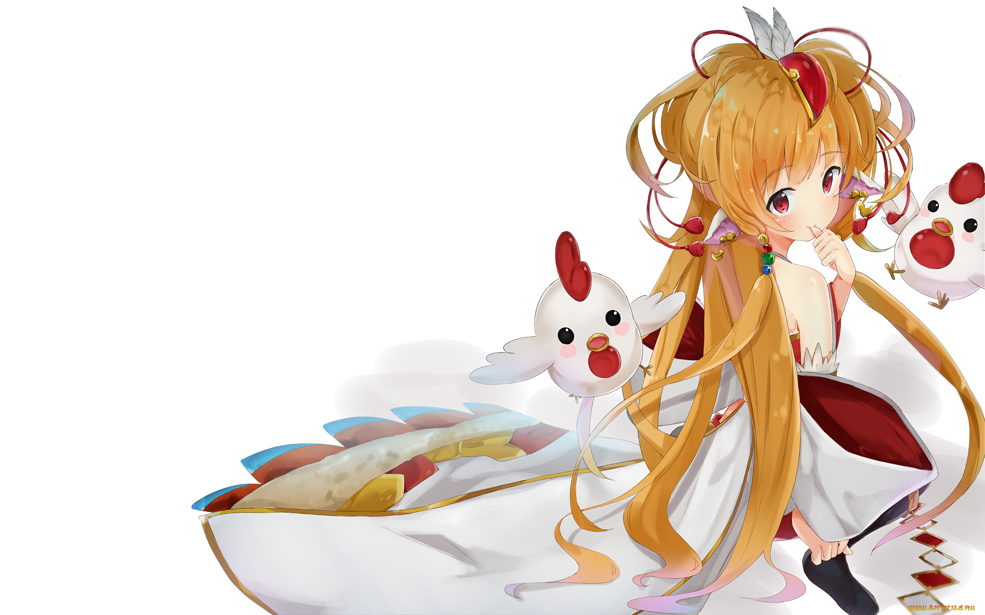 аниме, fate, stay, night, девушка