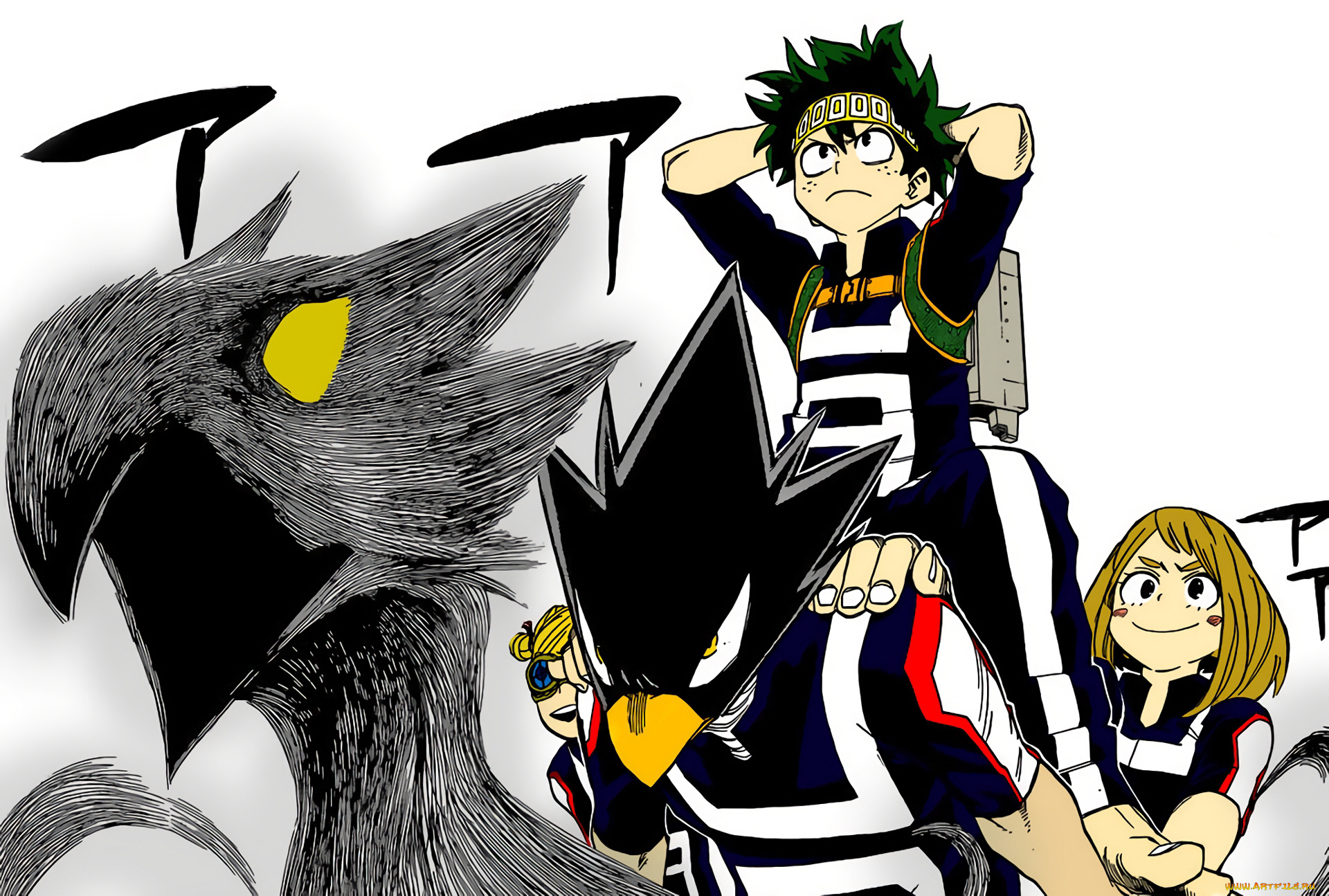 аниме, boku, no, hero, academia, моя, геройская, академия