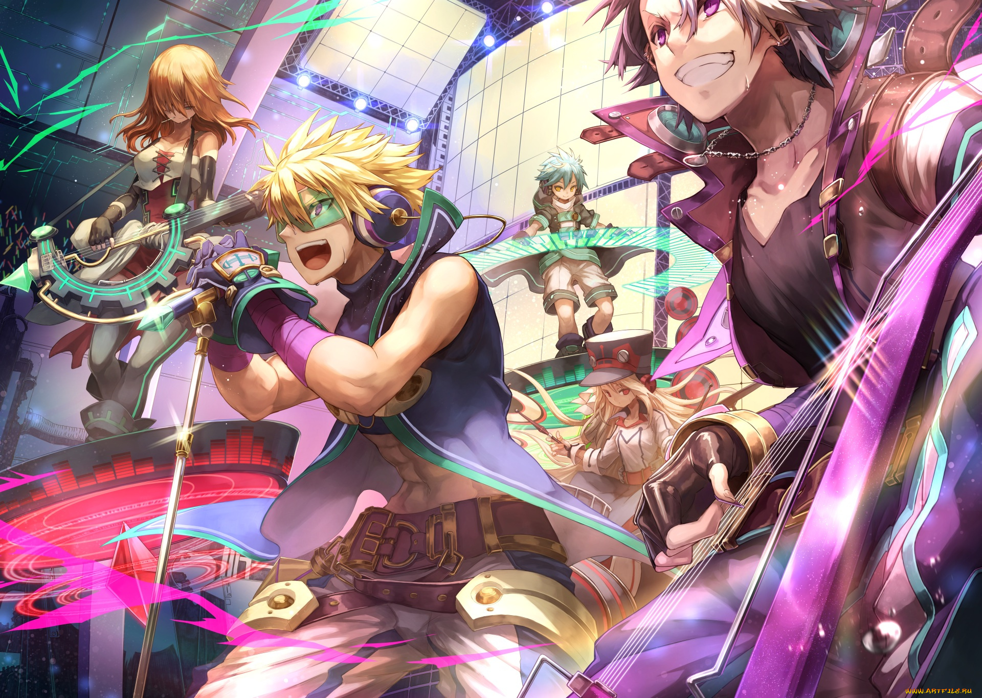 аниме, музыка, merc, storia