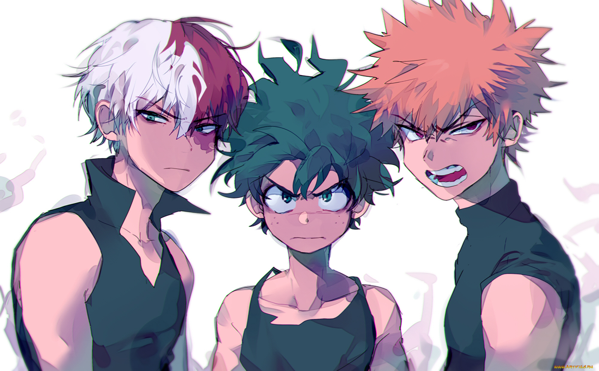 аниме, boku, no, hero, academia, моя, геройская, академия