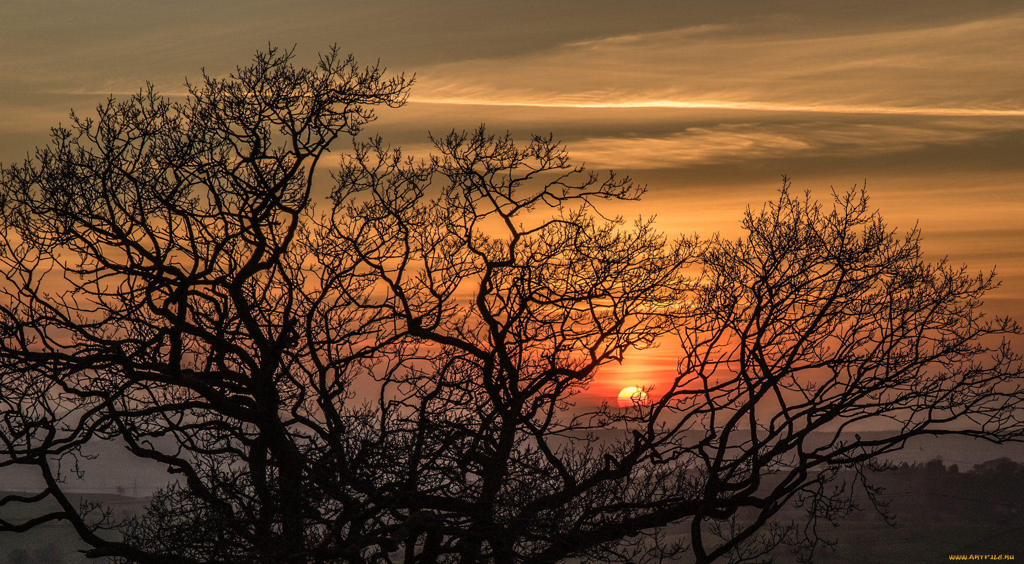 природа, восходы, закаты, простор