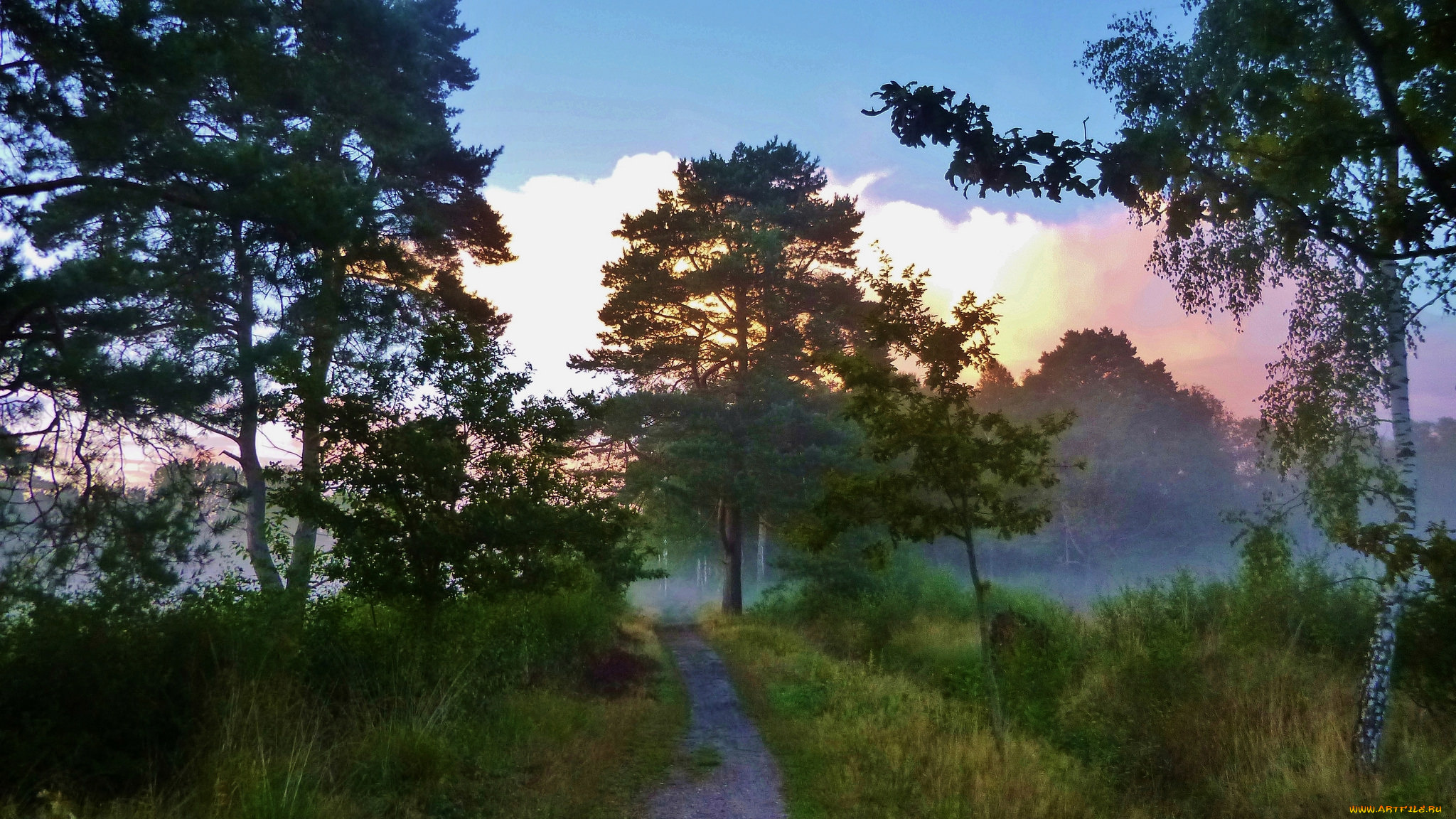 природа, восходы, закаты, простор