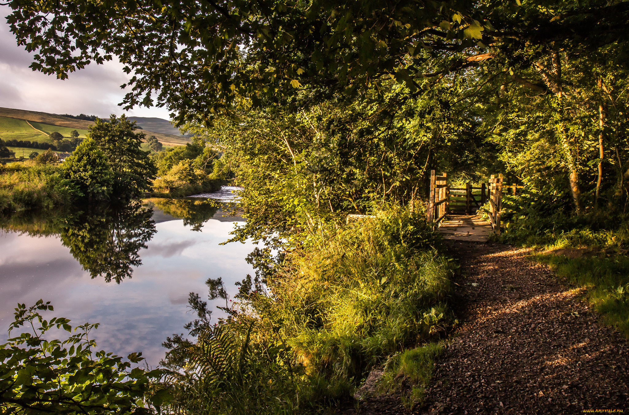 природа, реки, озера, простор