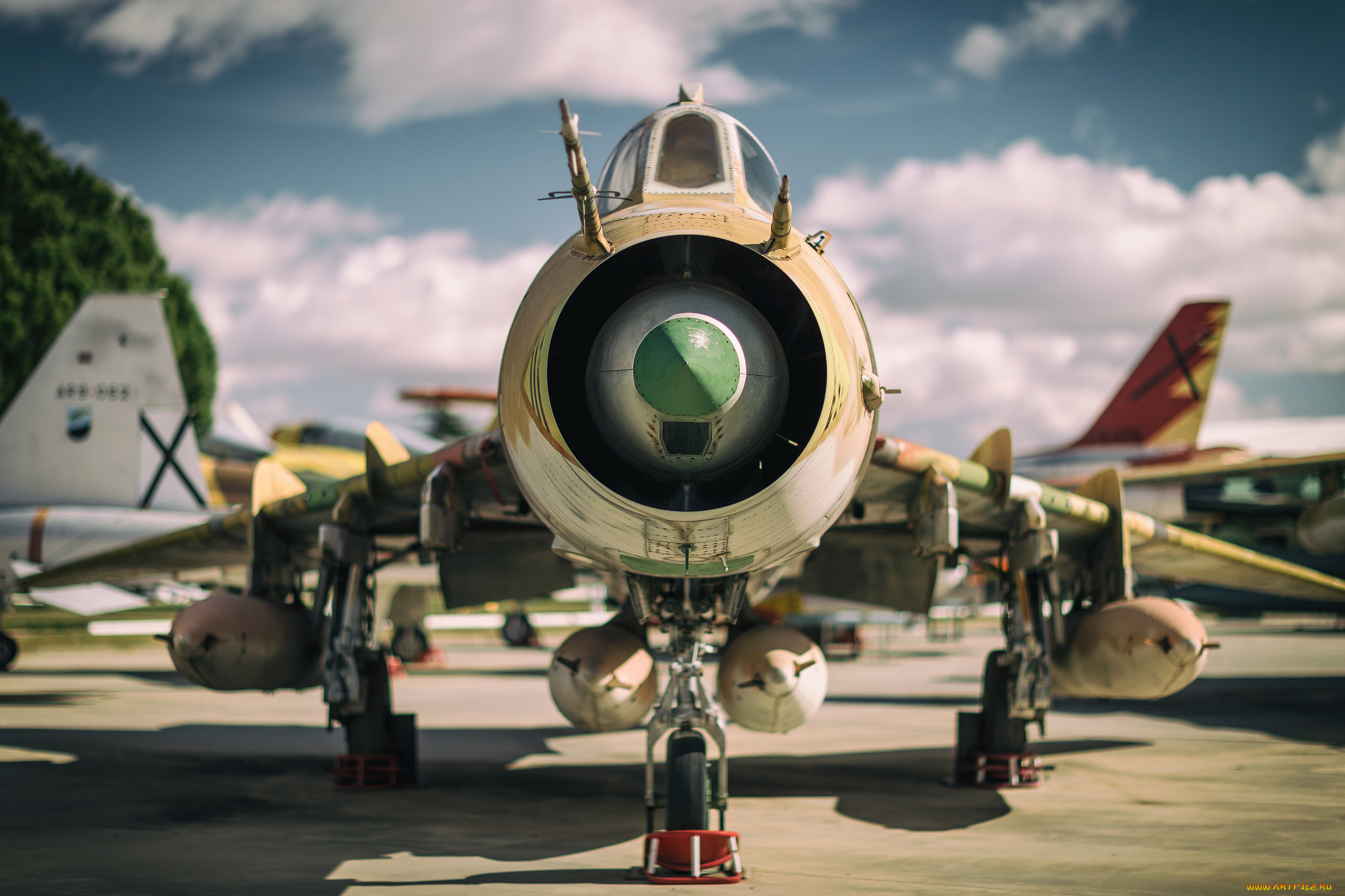 авиация, боевые, самолёты, сухой, су-22