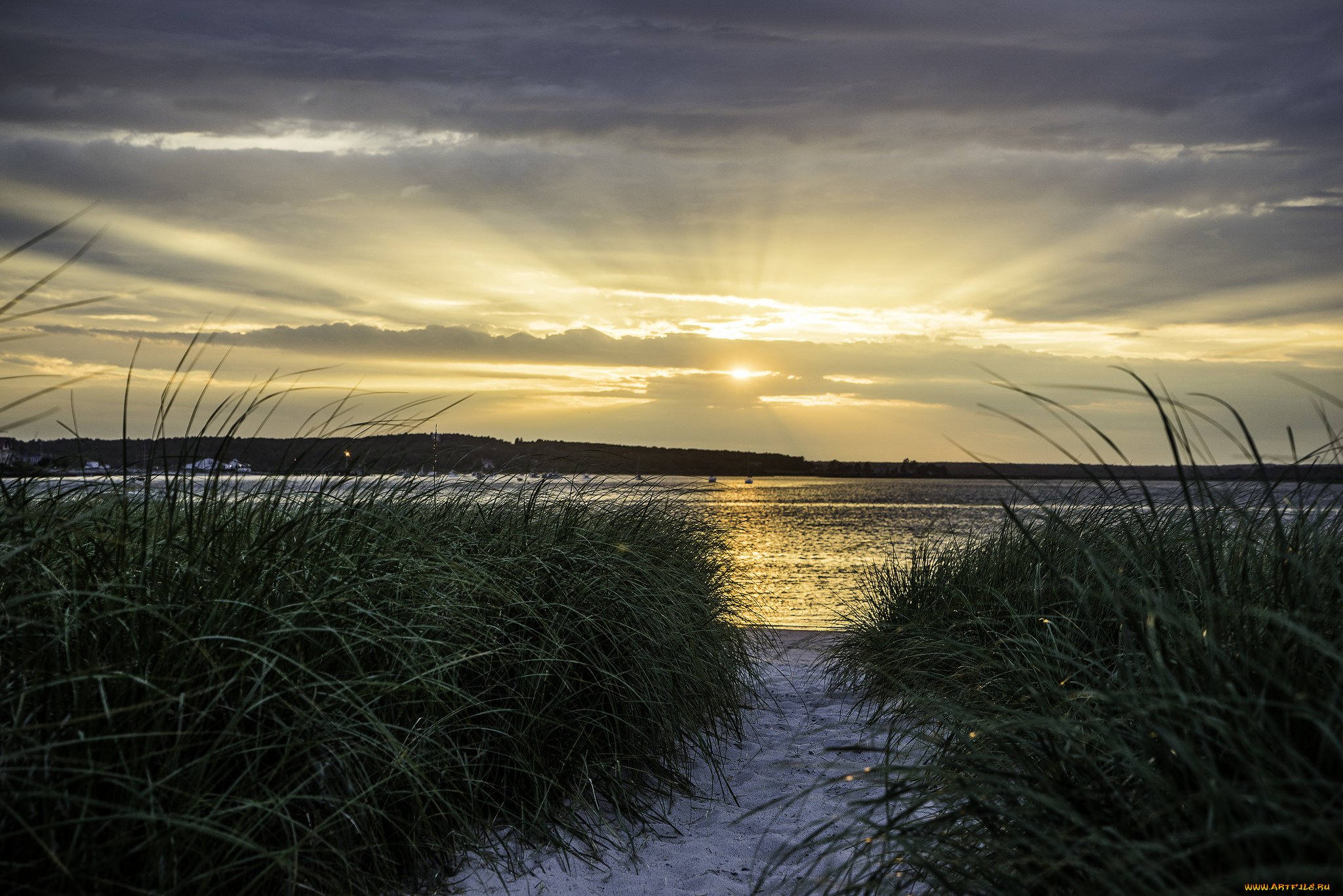 природа, восходы, закаты, простор