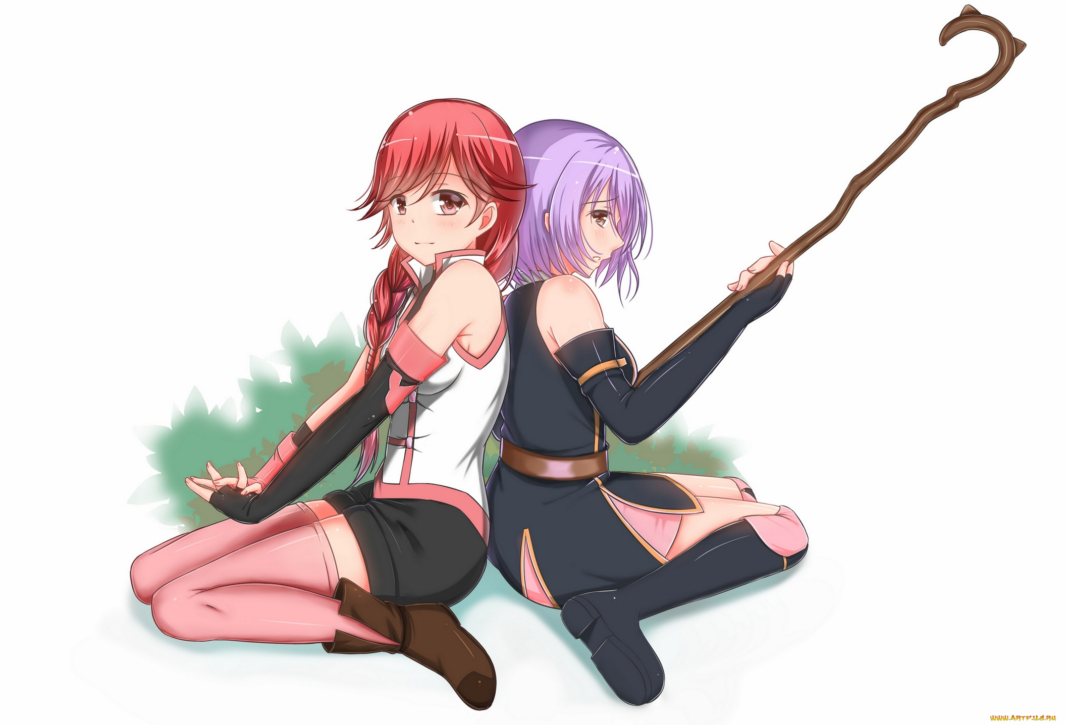 аниме, hai, to, gensou, no, grimgar, девочки