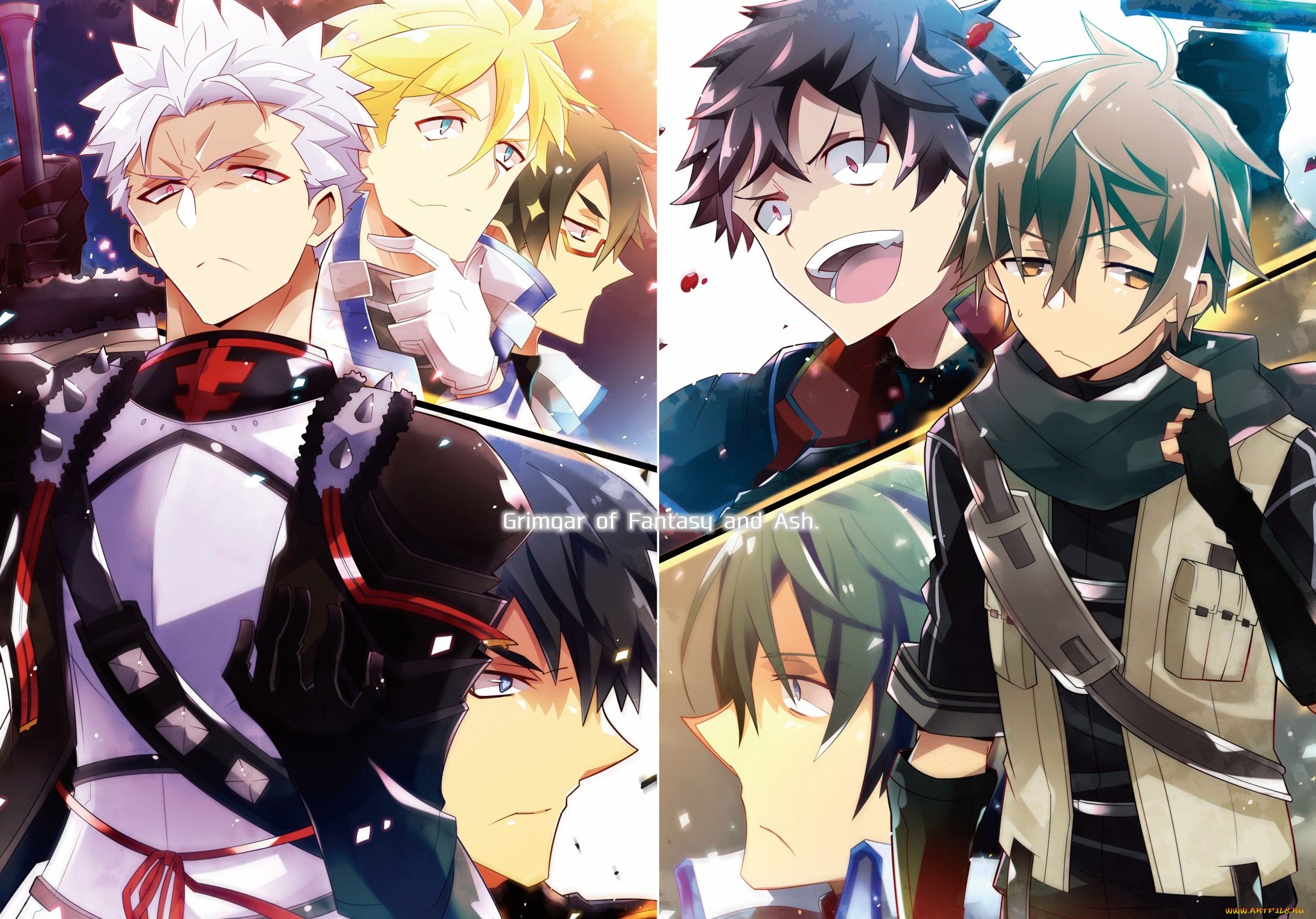 аниме, hai, to, gensou, no, grimgar, персонажи