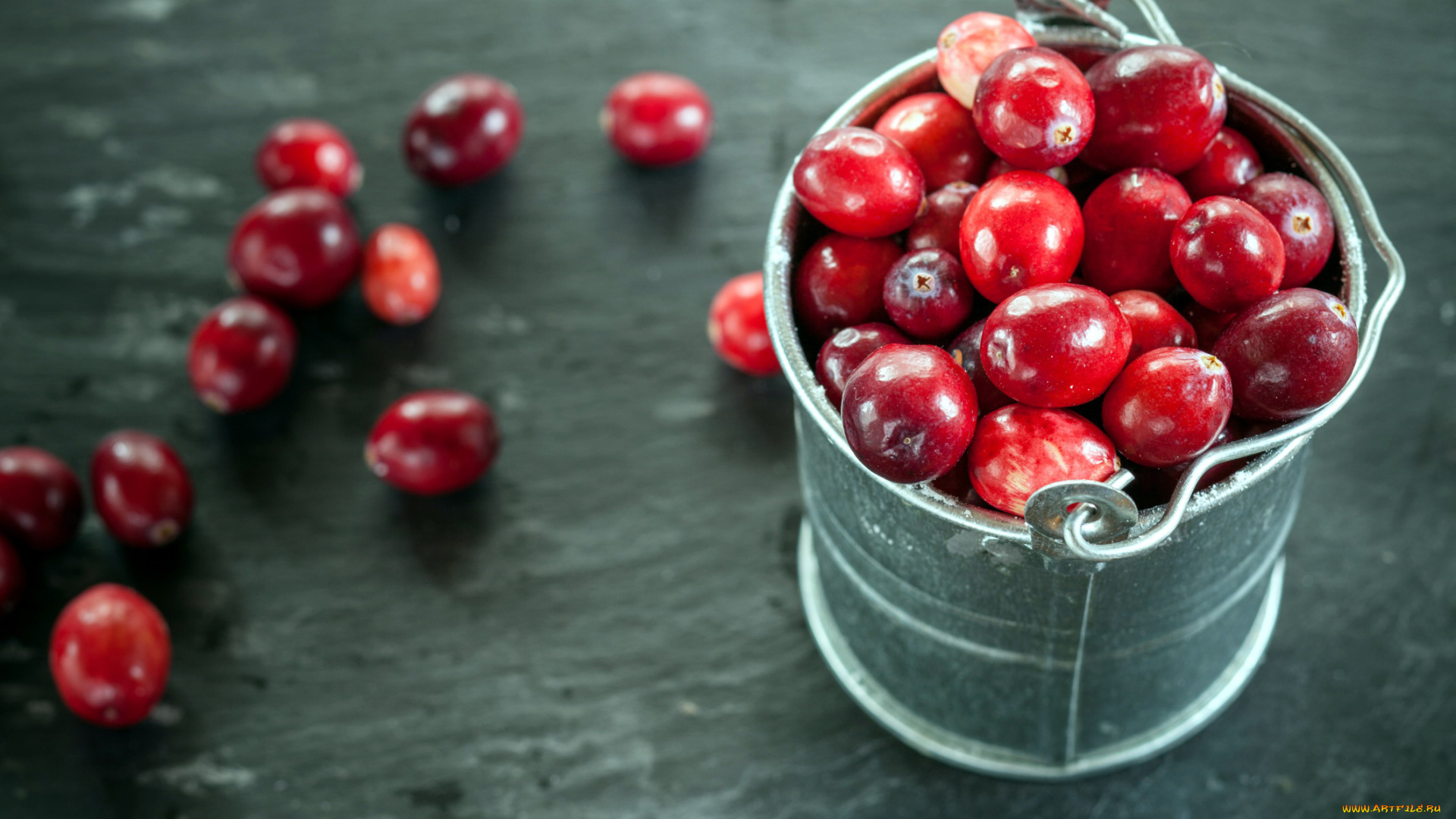 еда, клюква, ягоды