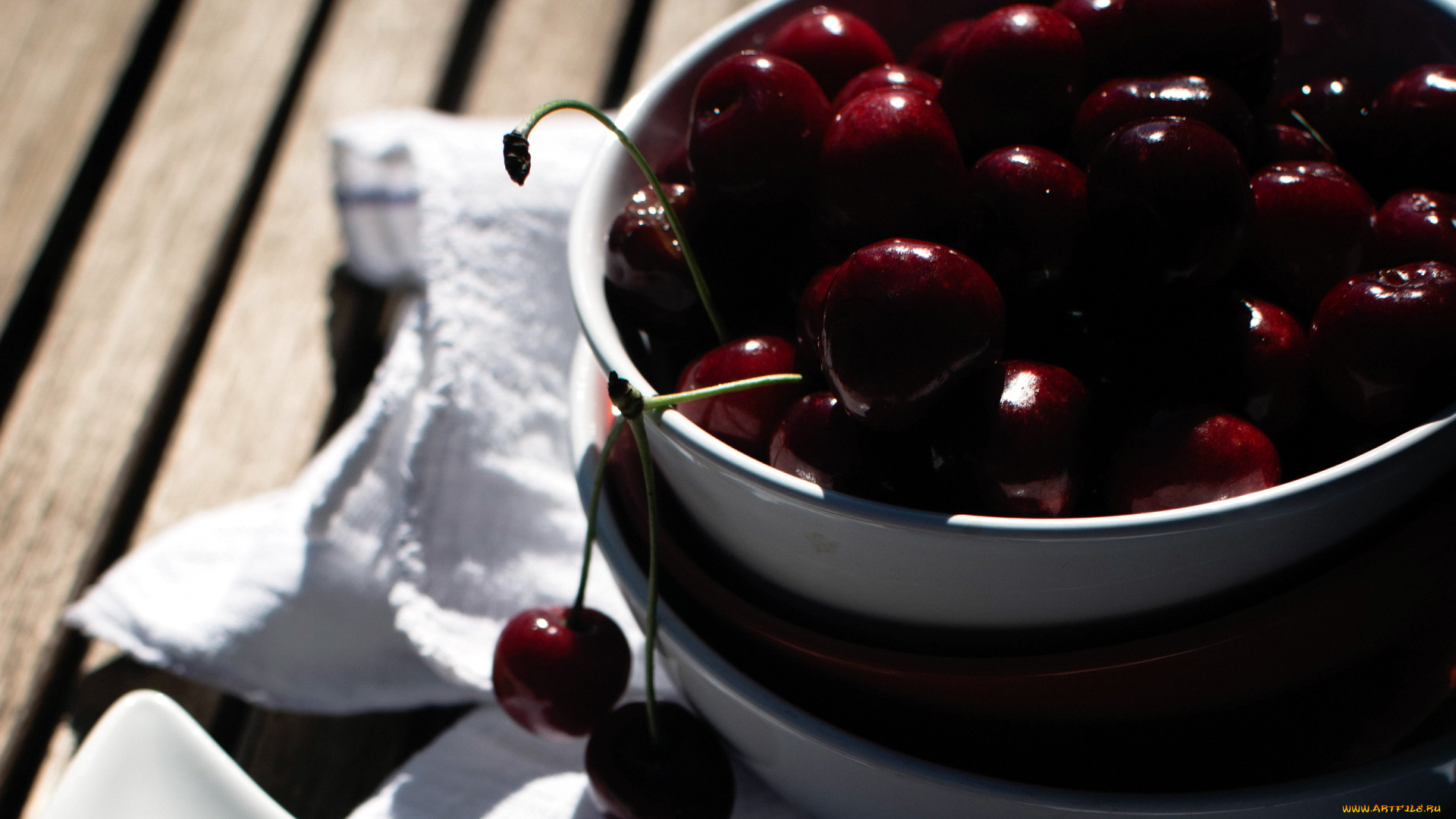еда, вишня, , черешня
