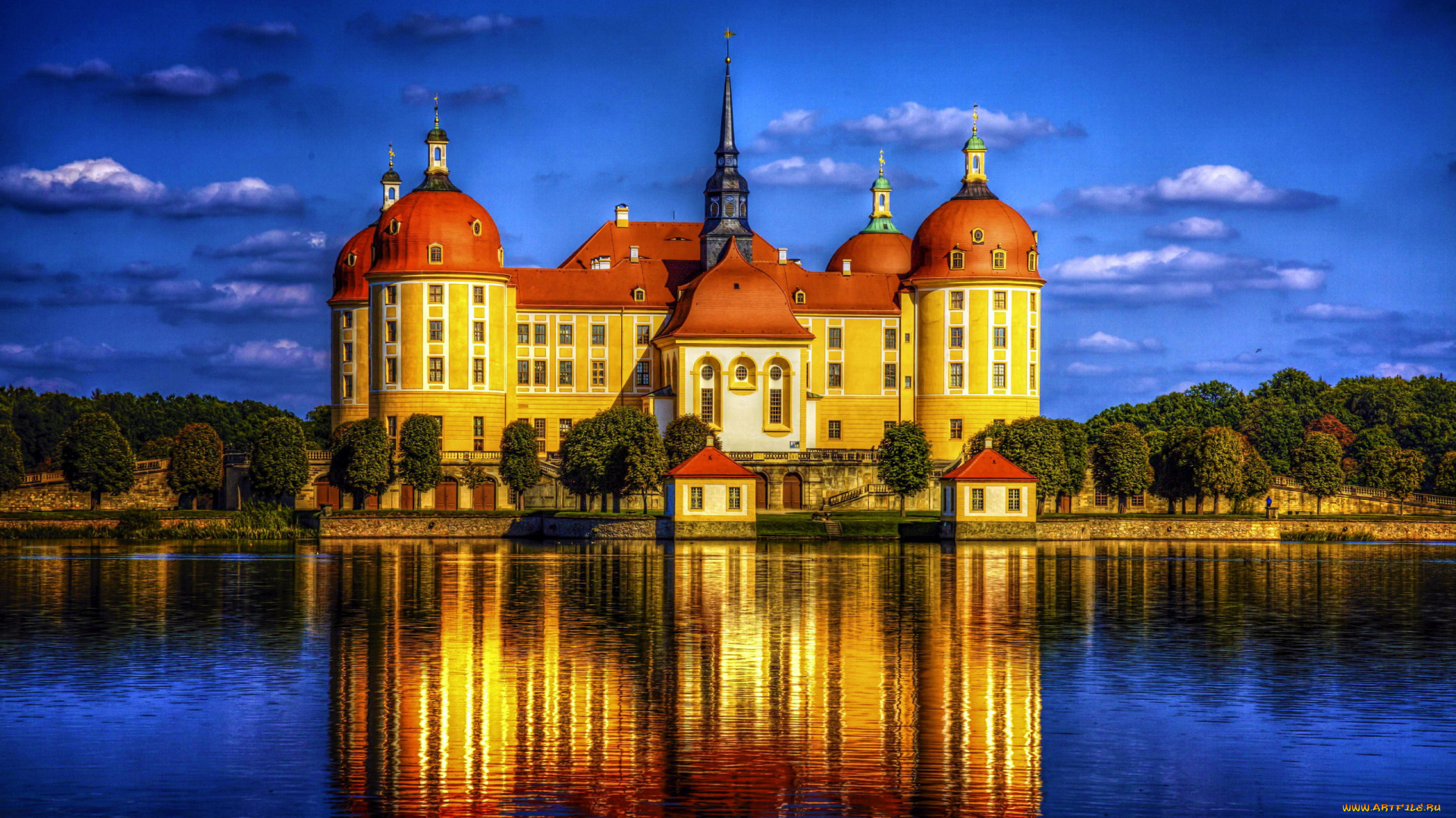 moritzburg, castle, города, замок, морицбург, , германия, moritzburg, castle