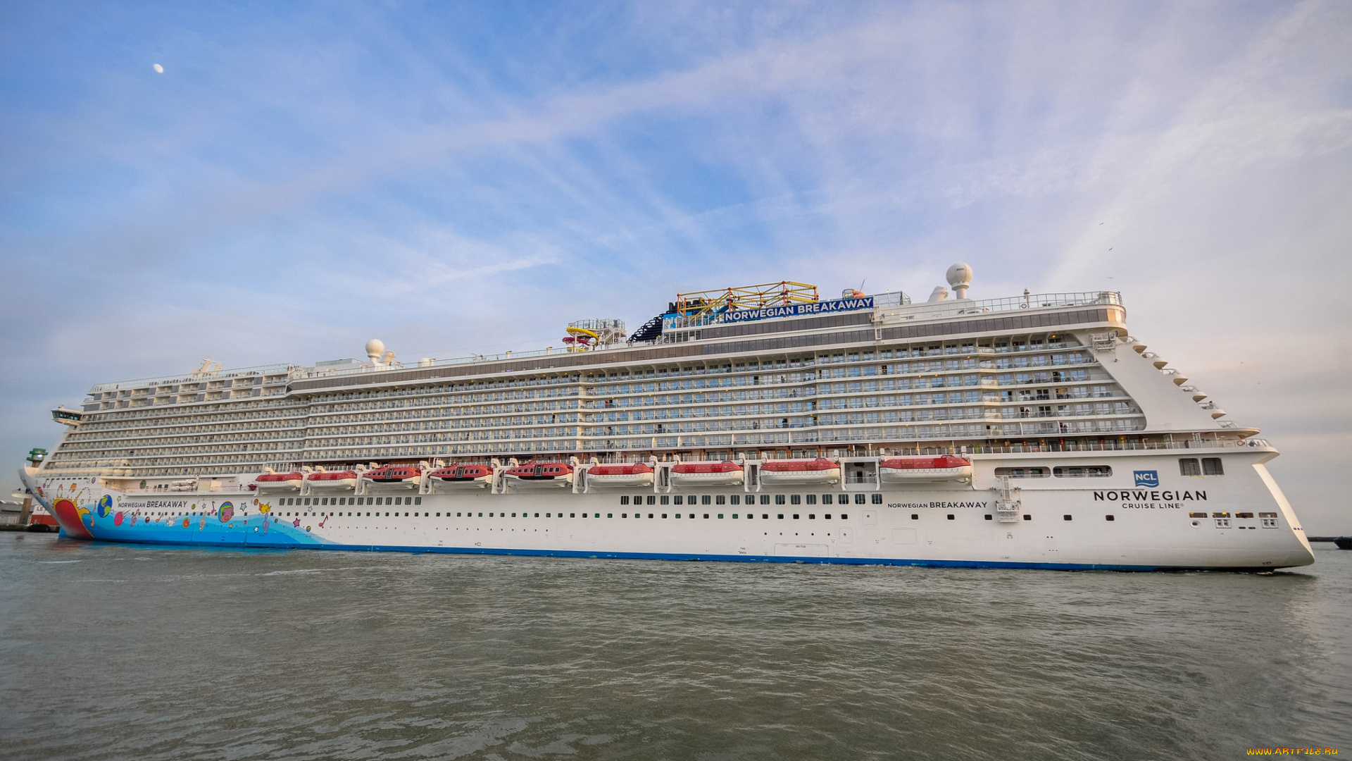 norwegian, breakaway, корабли, лайнеры, круиз, лайнер