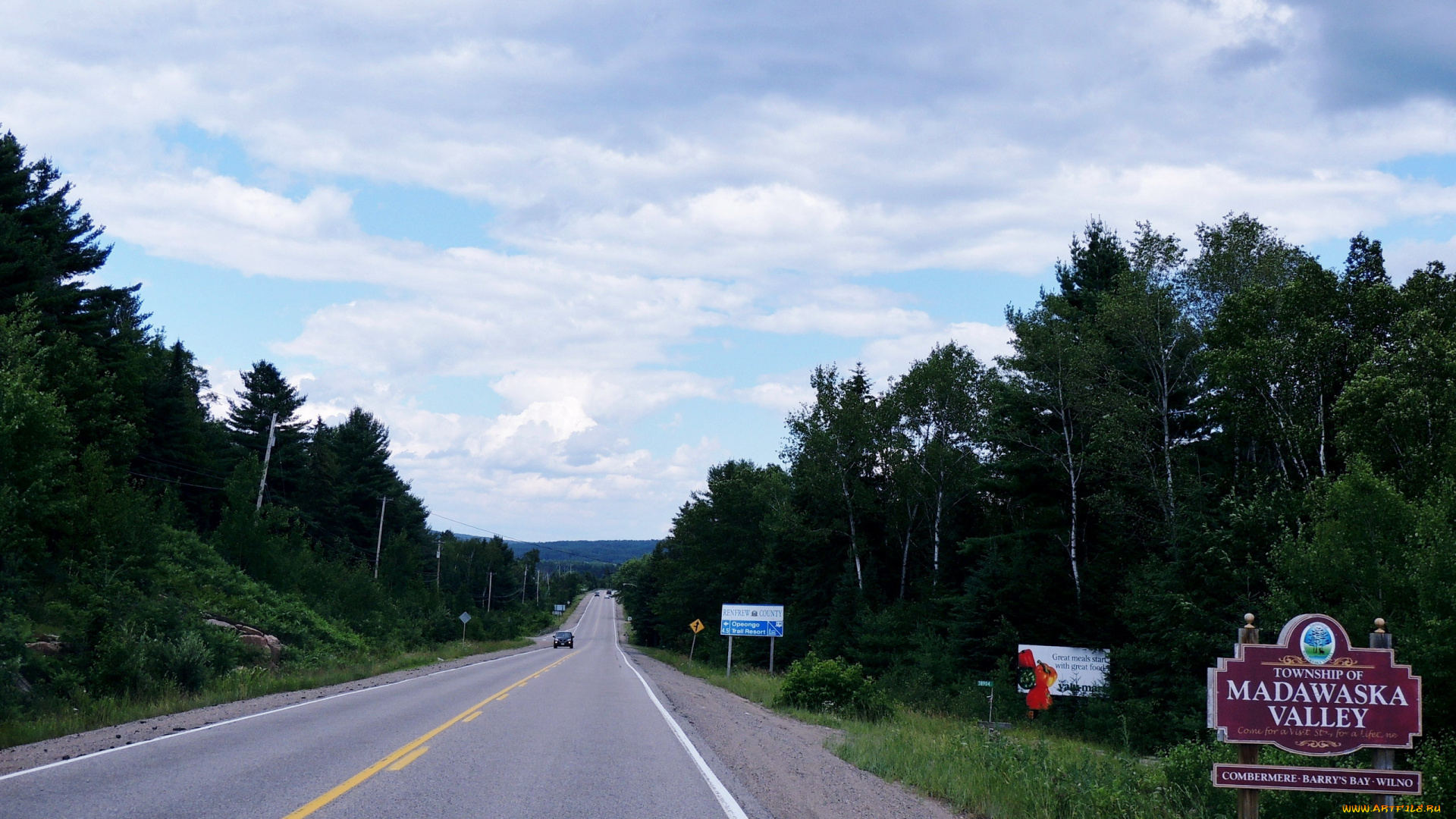 природа, дороги, шоссе