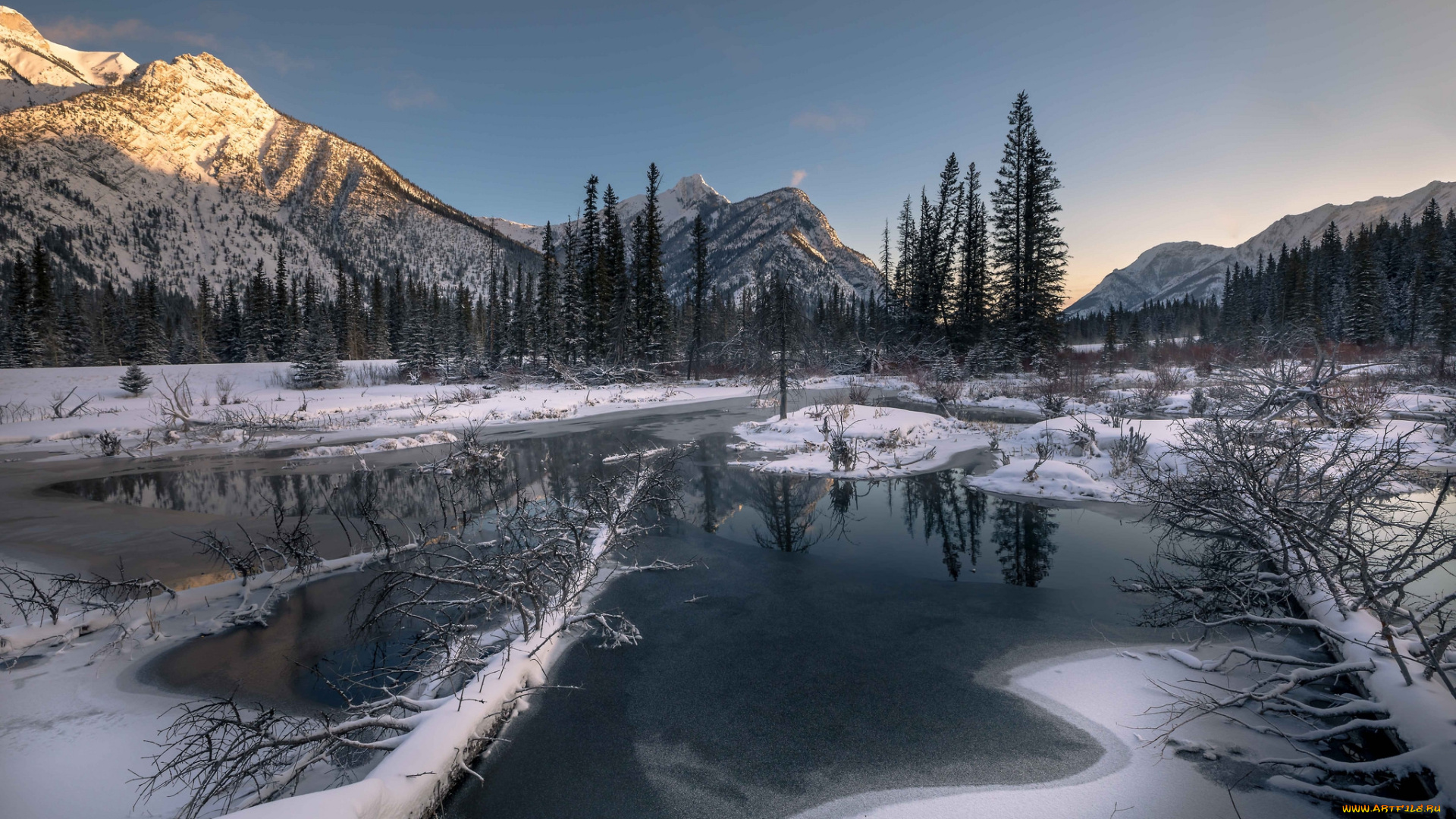 природа, реки, озера, простор