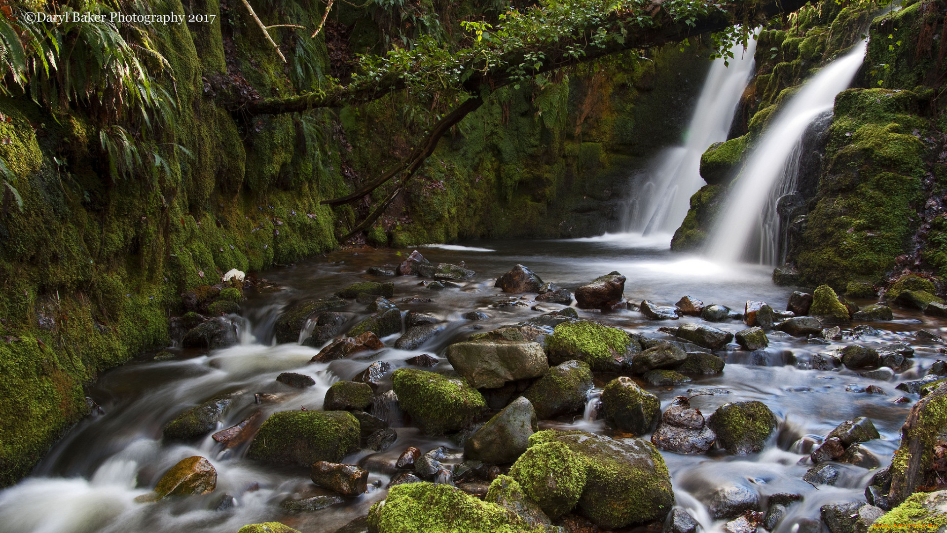 природа, водопады, простор