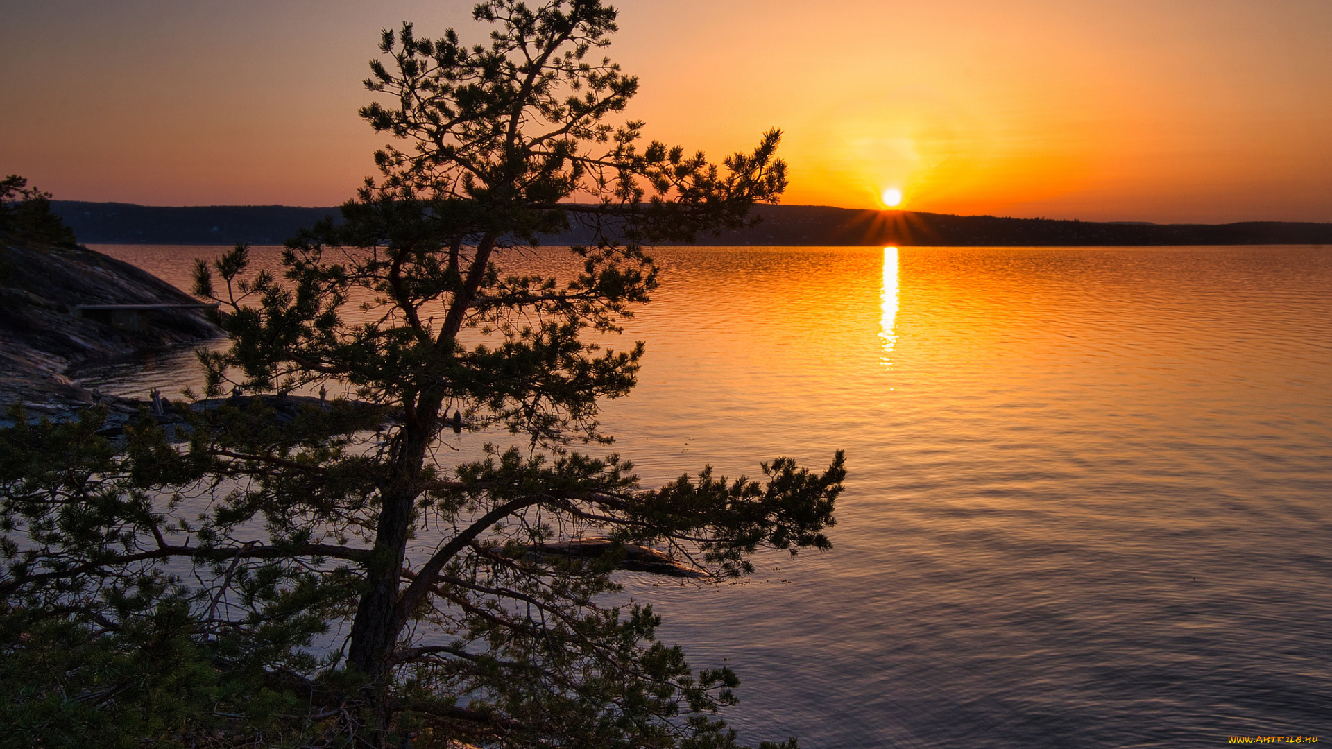 природа, восходы, закаты, простор