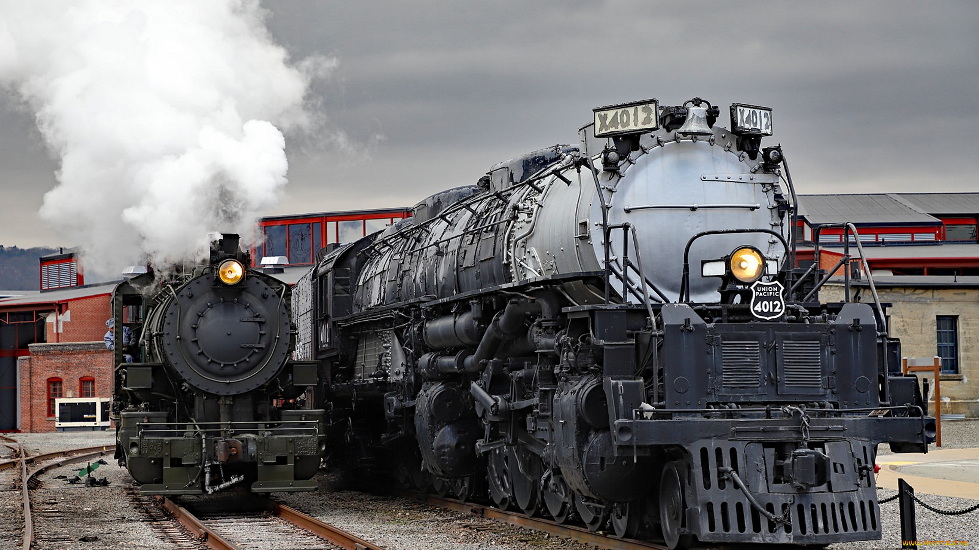 техника, паровозы, состав, локомотив