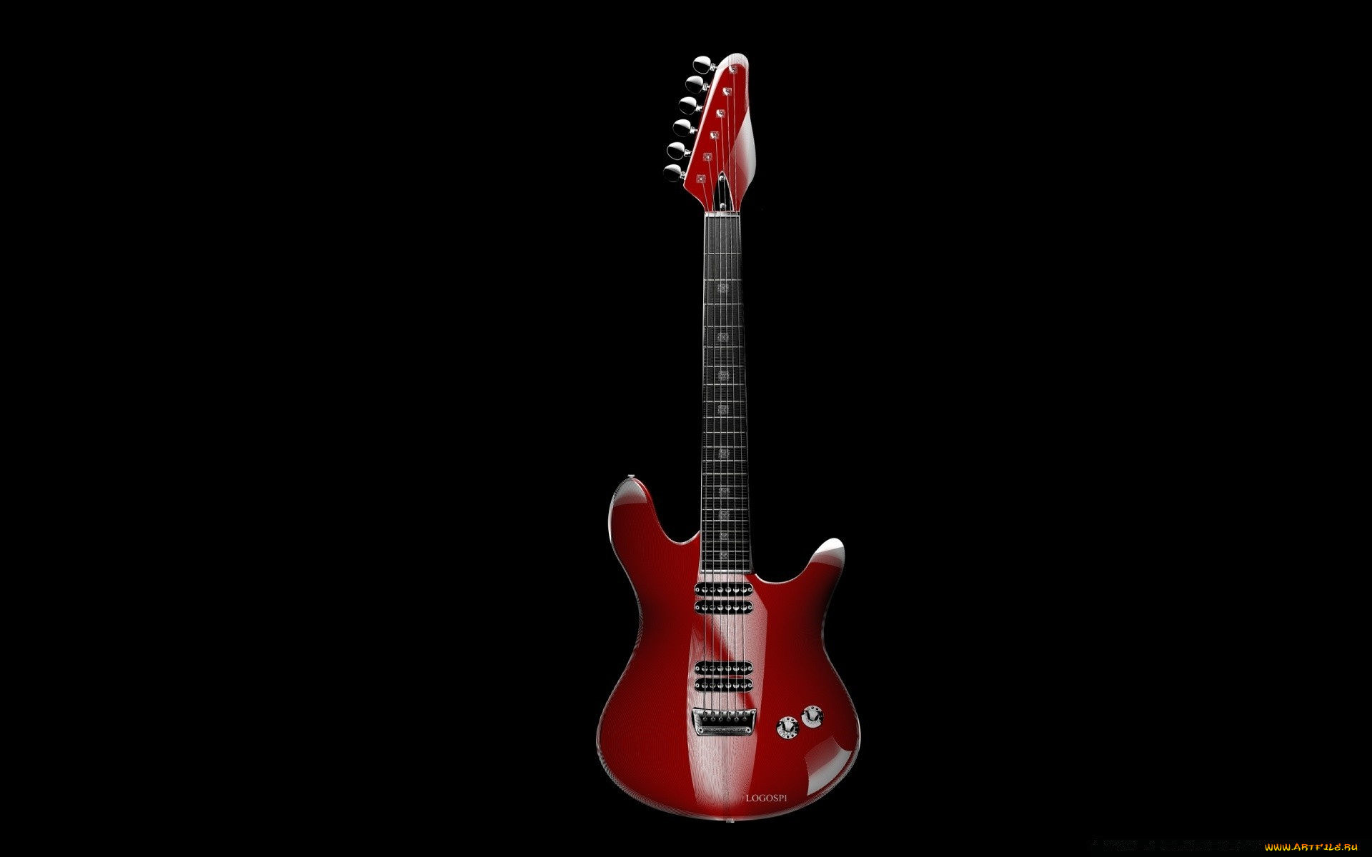 музыка, -музыкальные, инструменты, гитара, черный, фон