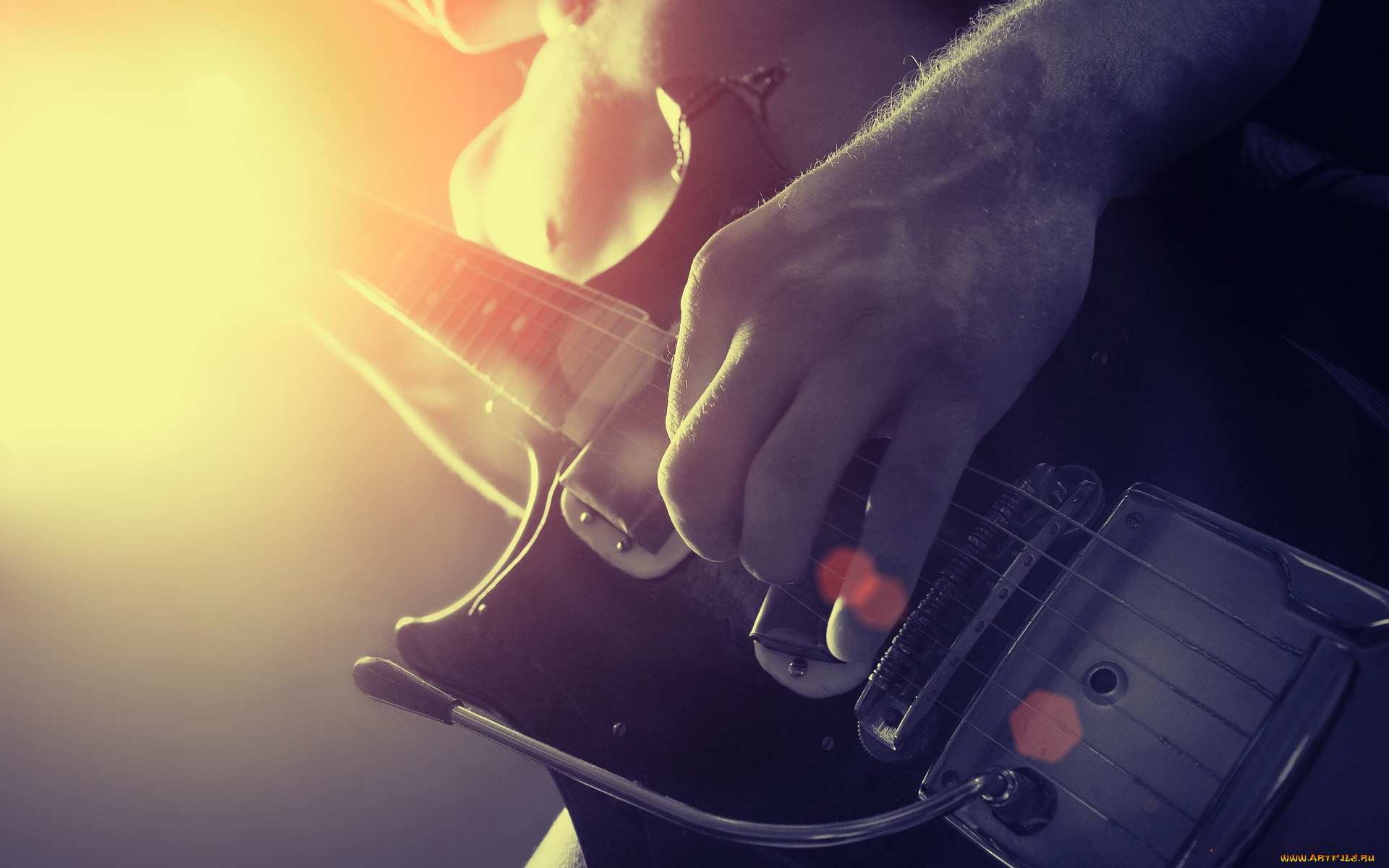 музыка, -музыкальные, инструменты, гитара, руки, музыкант