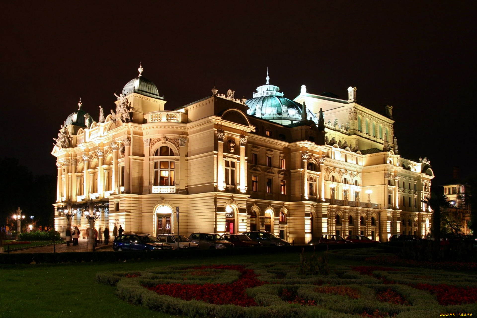 juliusz, slowacki, theatre, города, краков, , польша, juliusz, slowacki, theatre