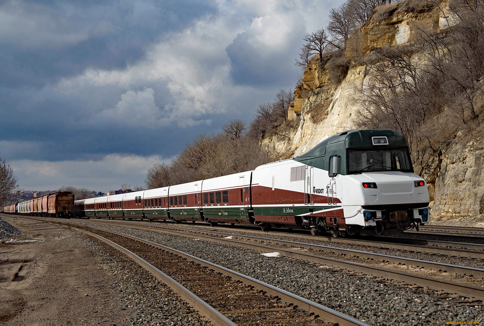 техника, поезда, состав, локомотив