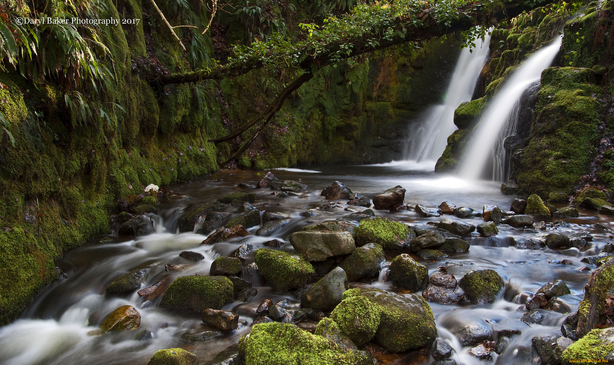 природа, водопады, простор