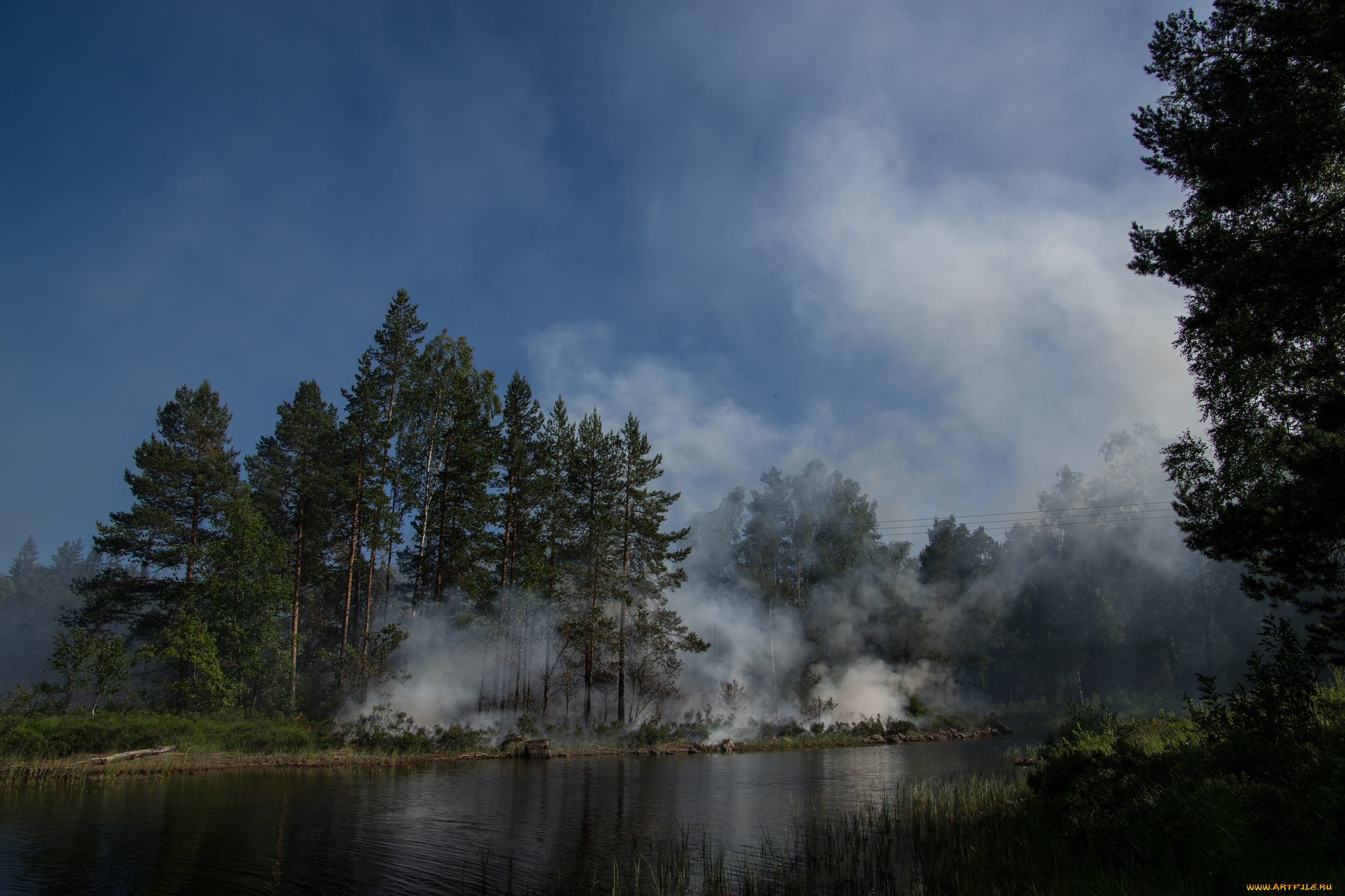 природа, реки, озера, простор