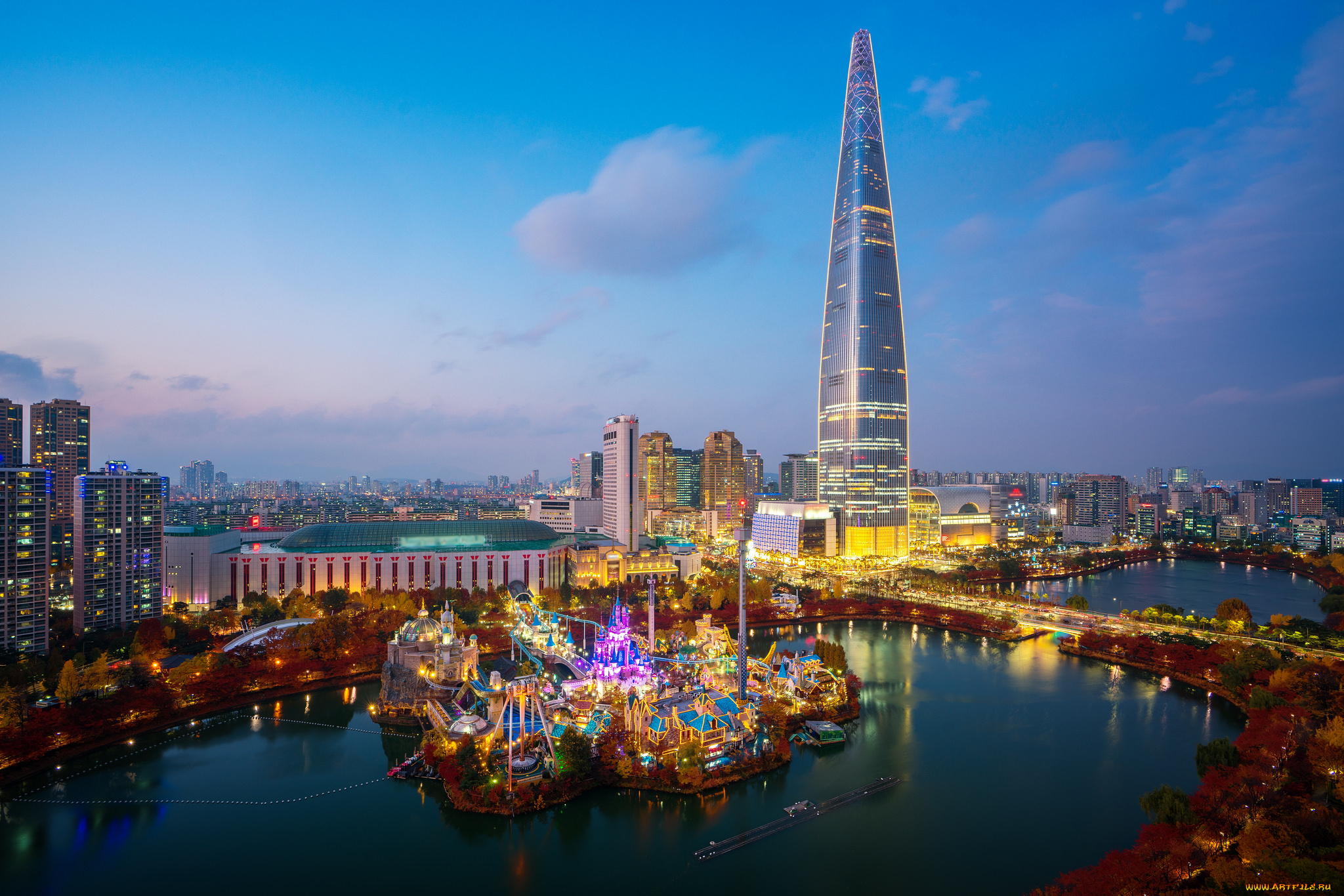 seou, города, сеул, , южная, корея, простор