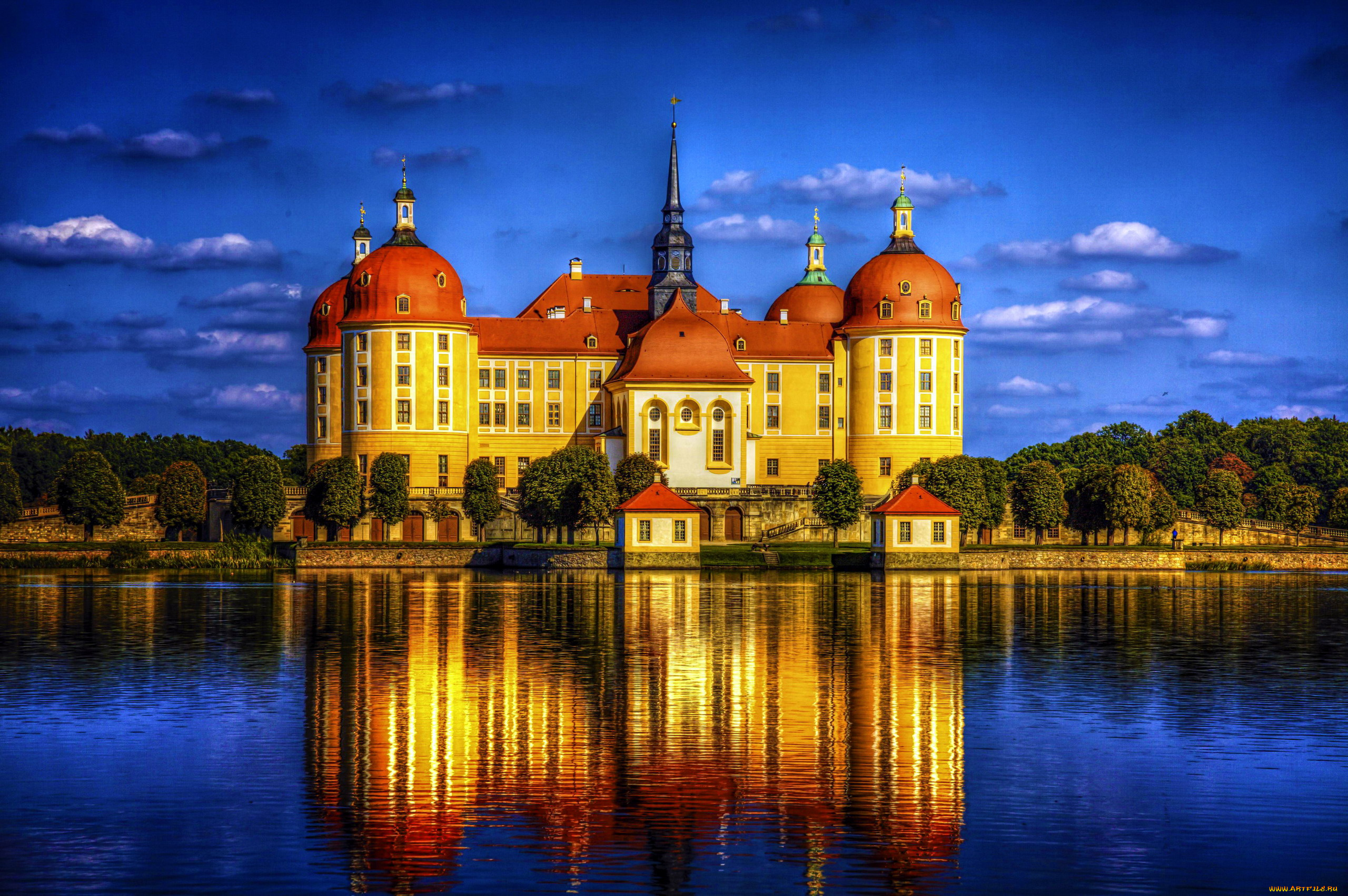 moritzburg, castle, города, замок, морицбург, , германия, moritzburg, castle