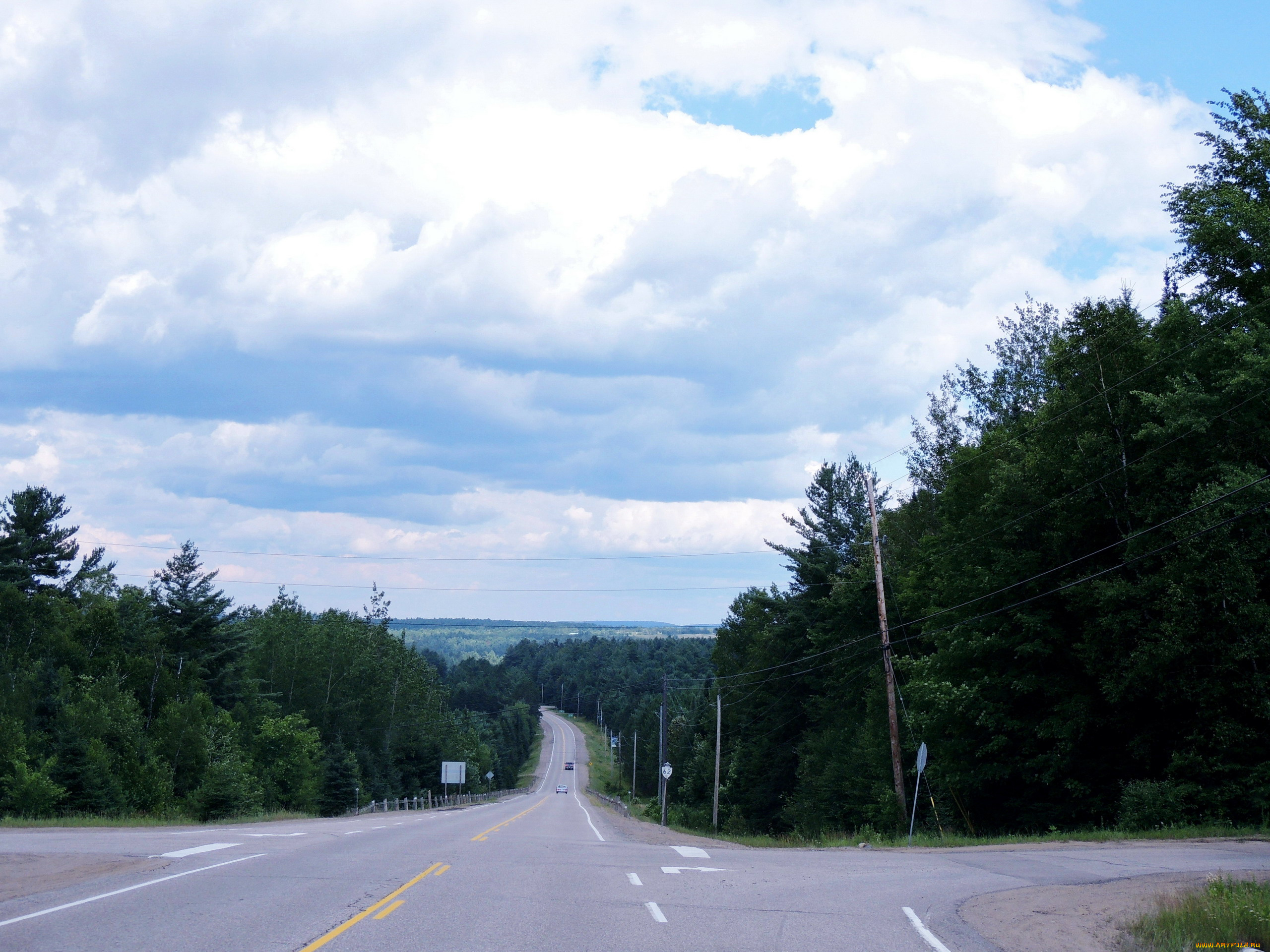 природа, дороги, шоссе