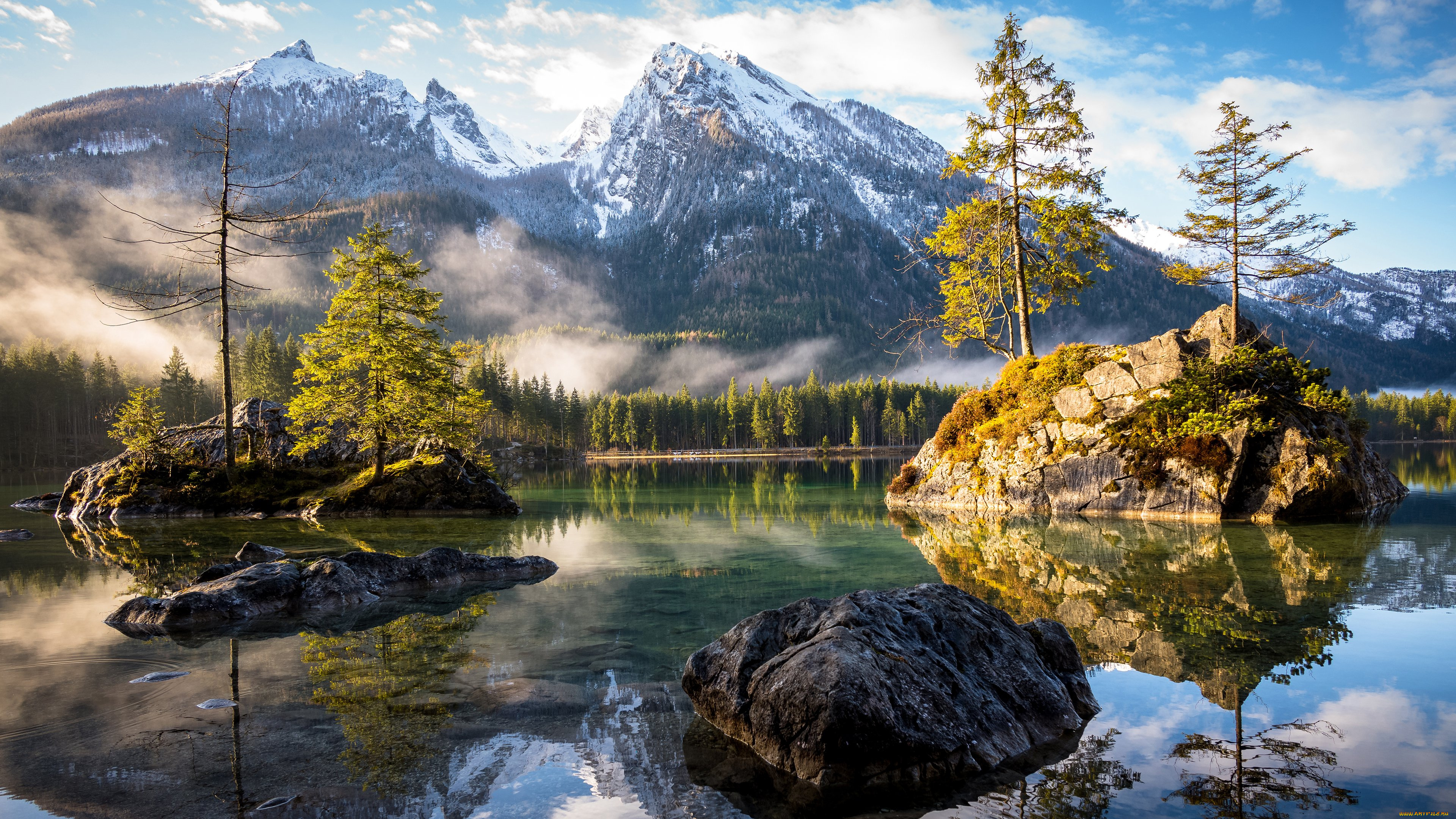 природа, реки, озера, бавария, германия