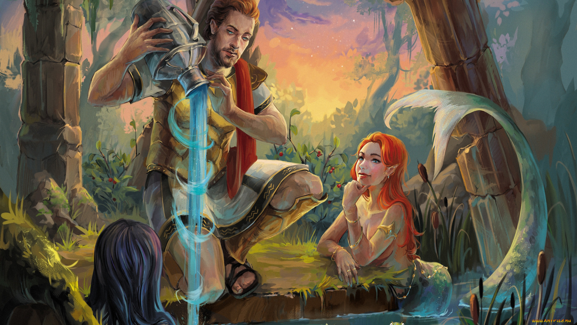 фэнтези, русалки, водолей