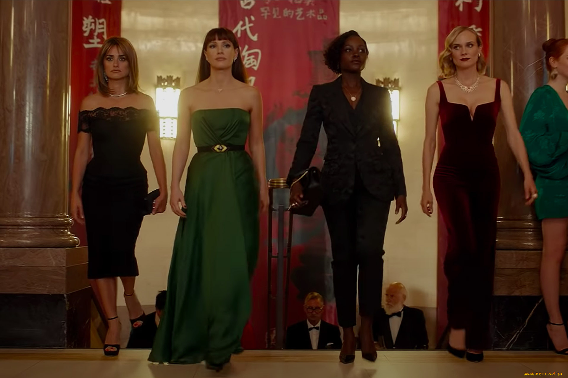 кино, фильмы, the, 355, девушки, холл