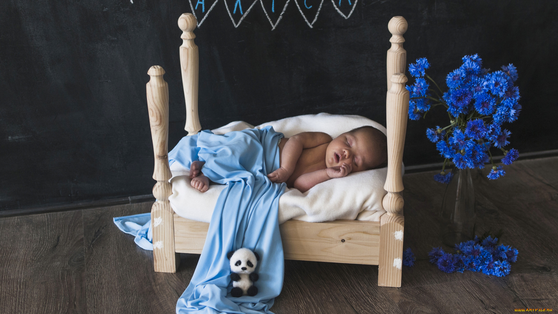 разное, дети, ребенок, кроватка, игрушка, цветы