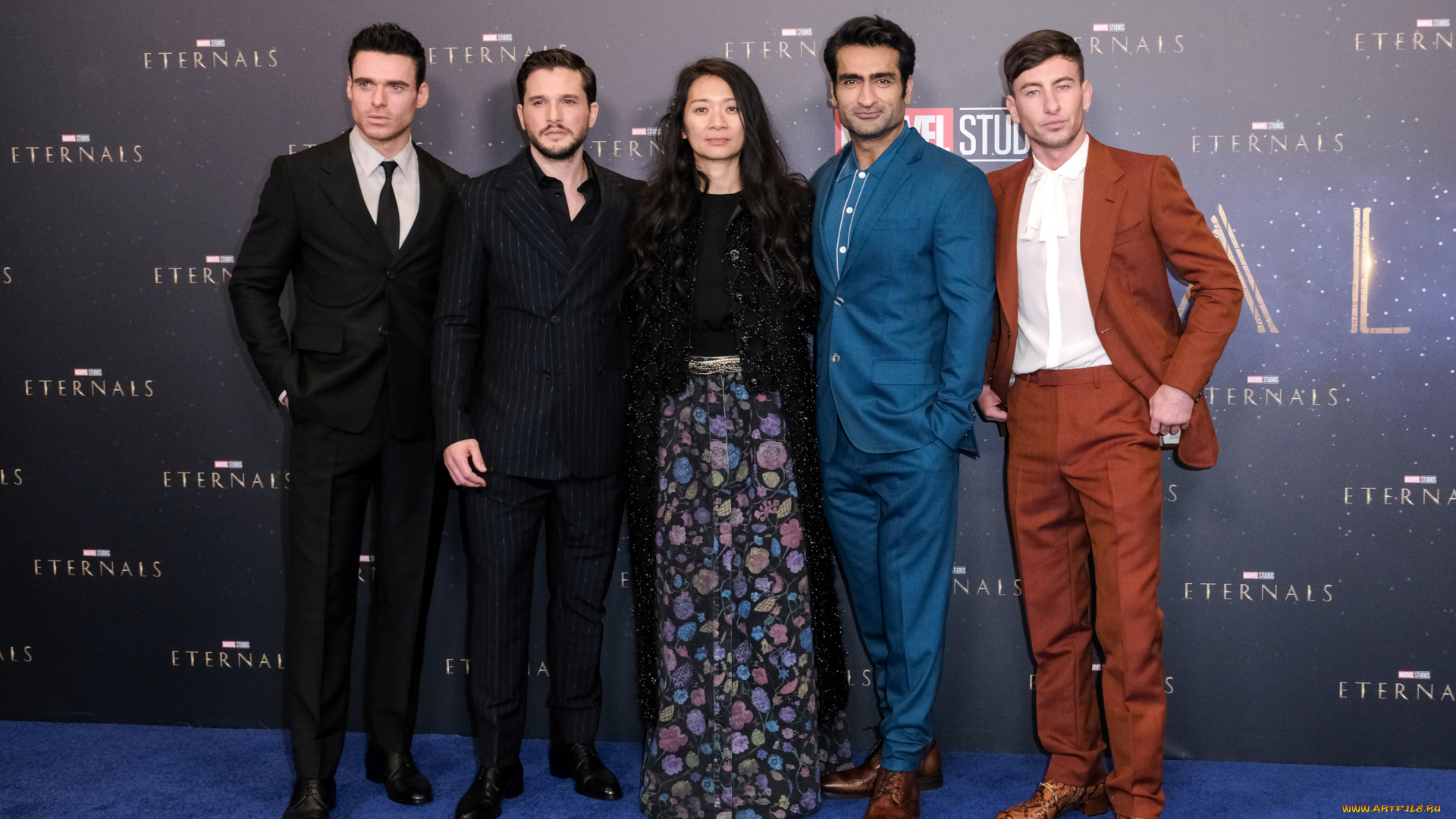 разное, знаменитости, вечные, eternals, richard, madden, kit, harington, chloe, zhao, kumail, nanjiani, barry, keoghan, фантастика, фэнтези, боевик, актеры