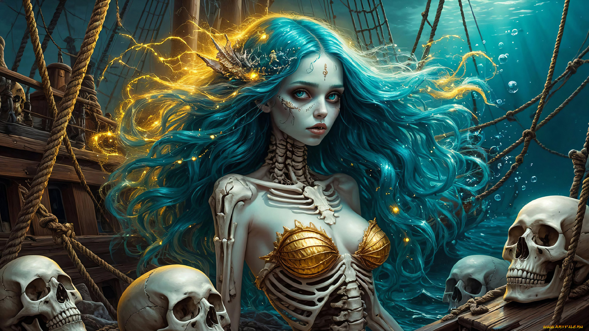 фэнтези, нежить, нейросети, графика, нейроарт, ai, art, нейронные, сети, рисунки, нейро, искусство, нейрографика, graphics, neuroart, neural, networks, drawings, neuro, neurography