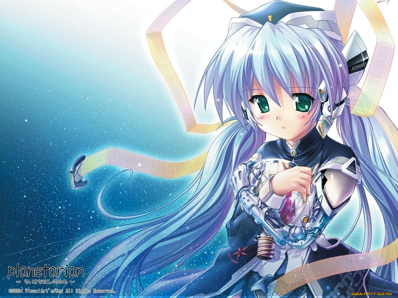 аниме, planetarian