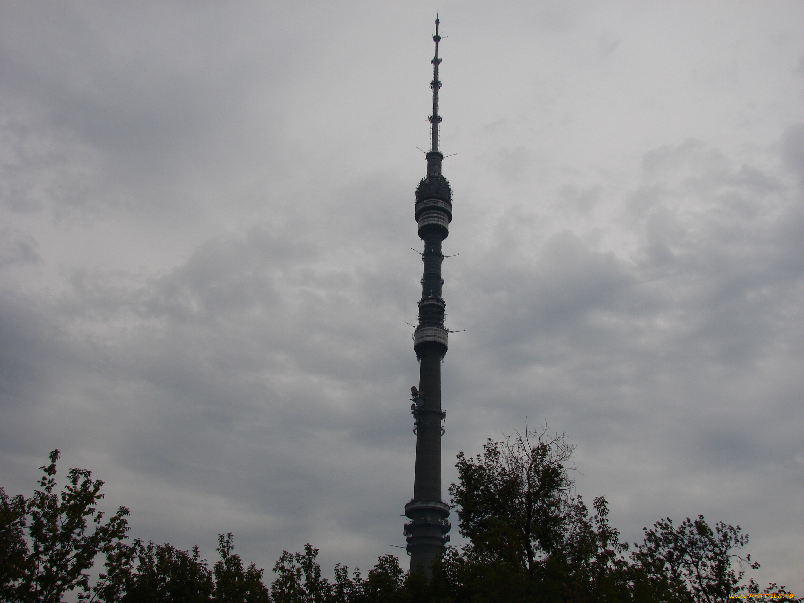останкинская, телебашня, города, москва, россия