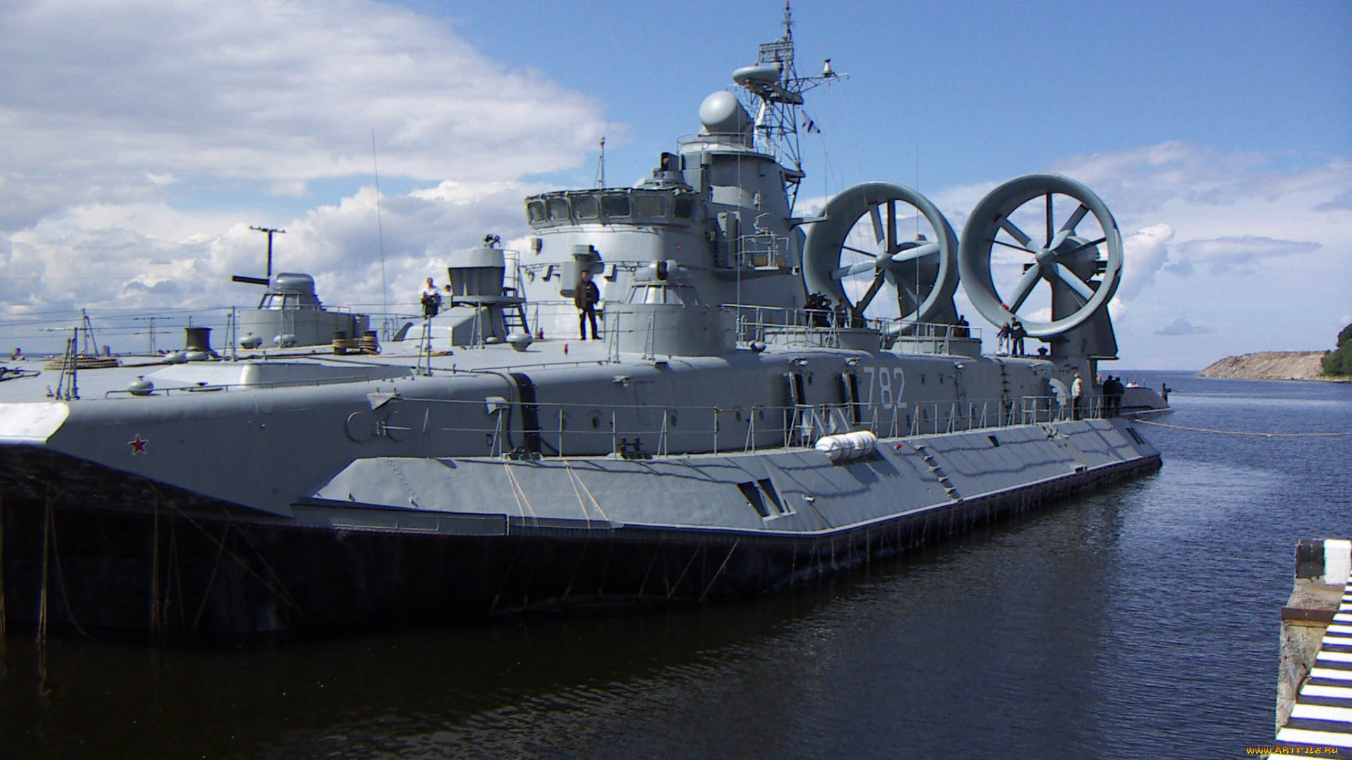 малый, десантный, корабль, на, воздушной, подушке, проекта, 1232, мордовия, корабли, другое