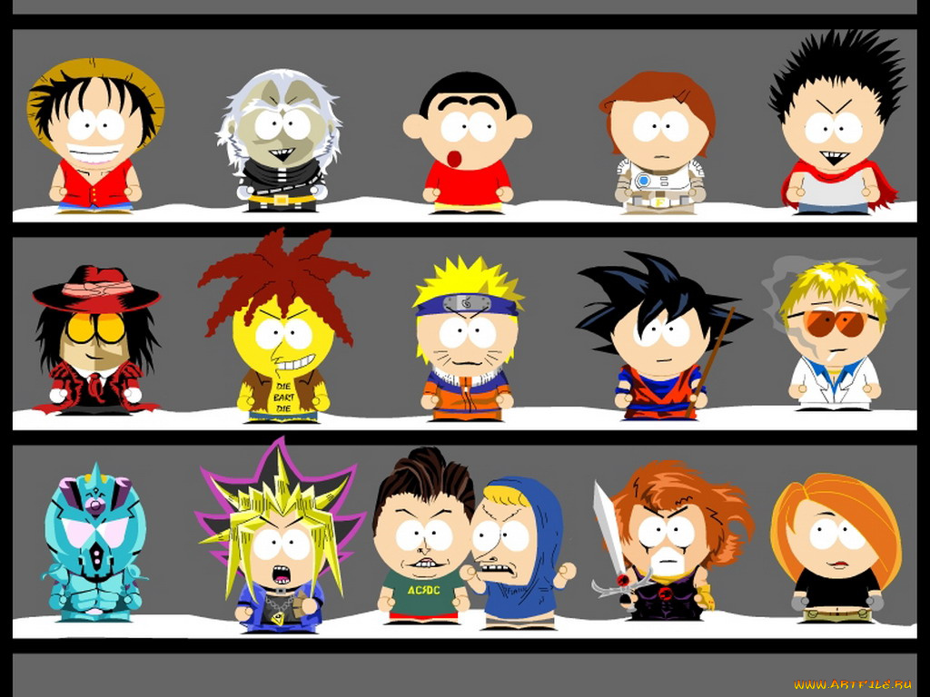 мультфильмы, south, park