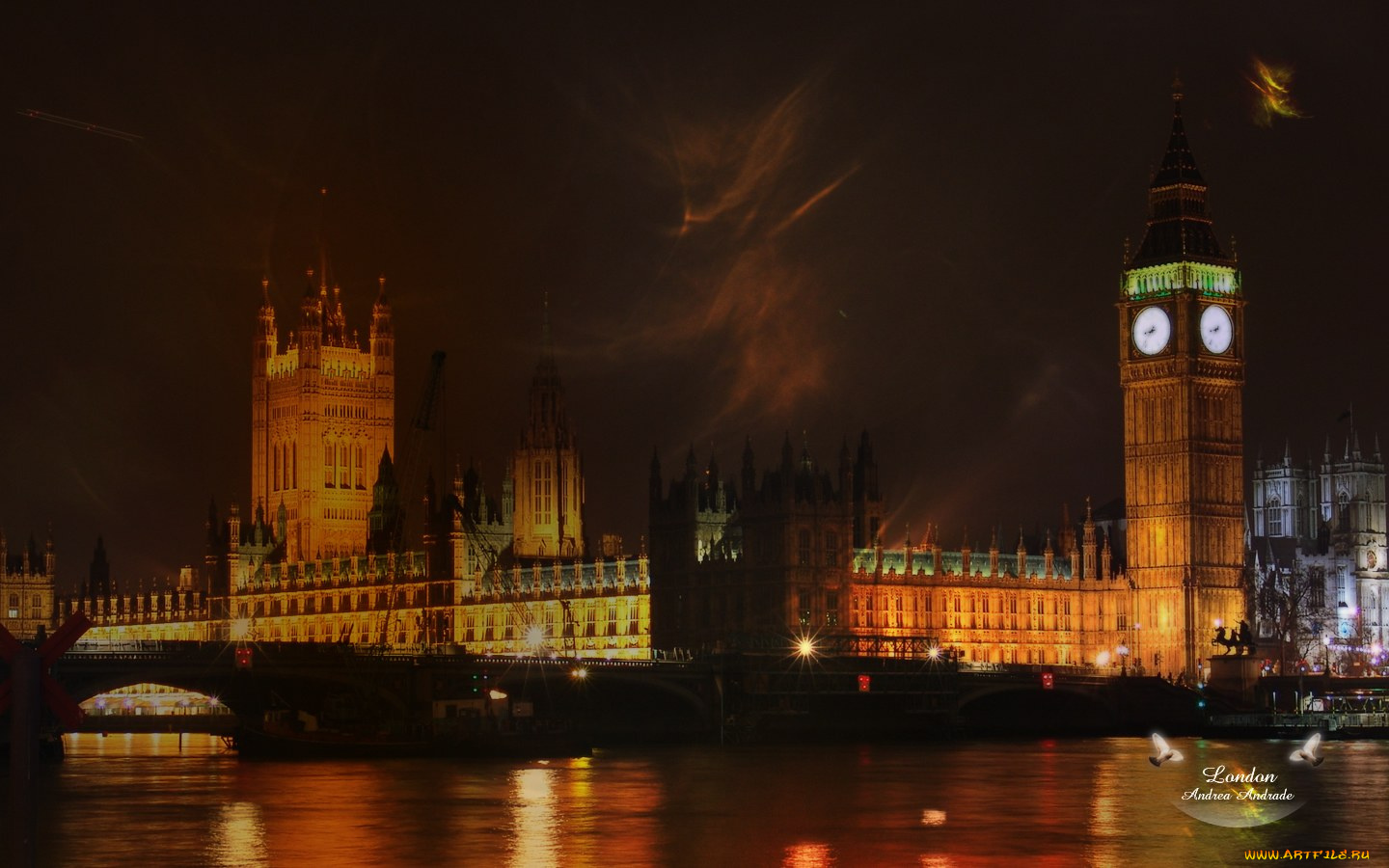 города, лондон, великобритания