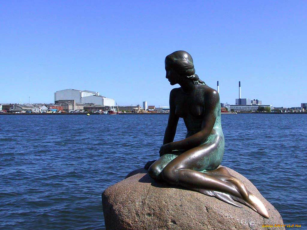 города, копенгаген, дания