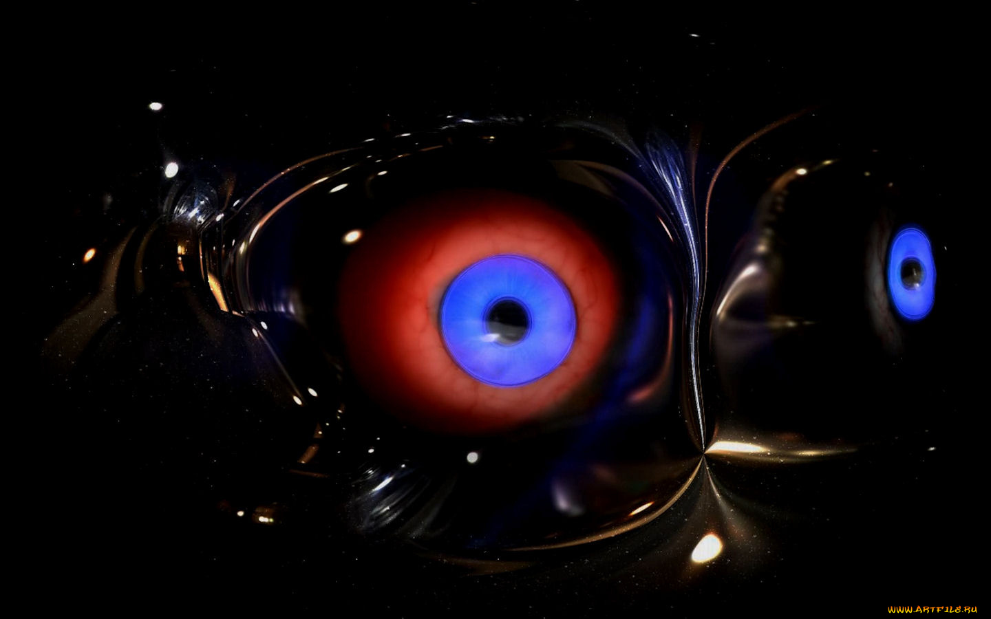 3д, графика, 3d, eyes, глаза