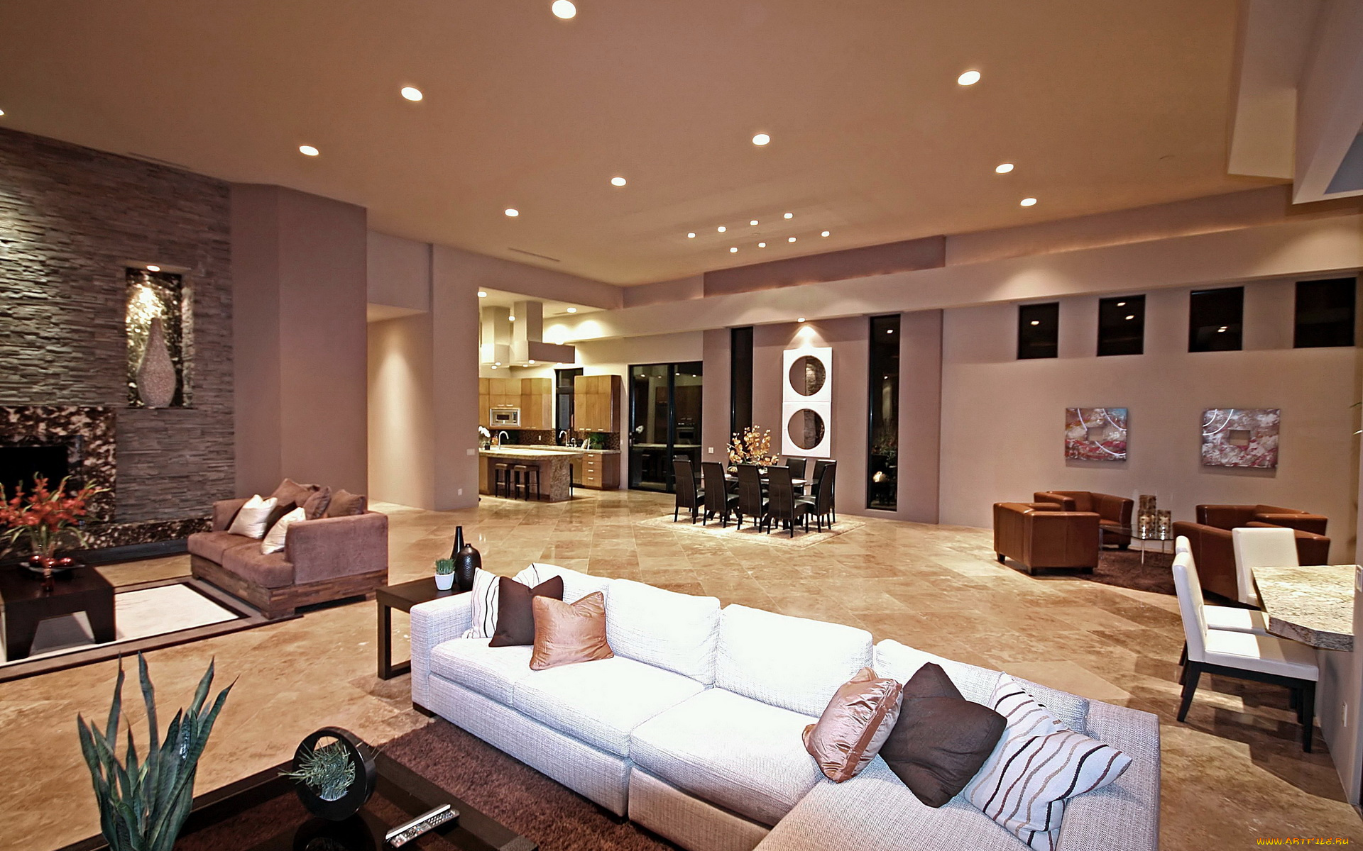 интерьер, гостиная