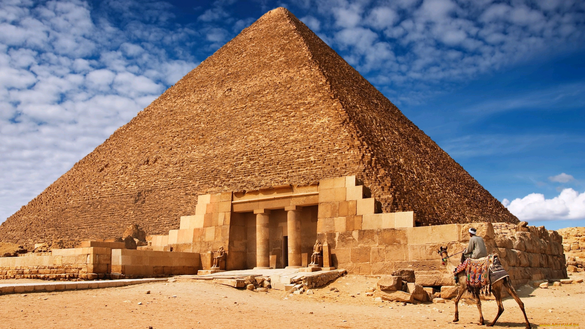 города, исторические, архитектурные, памятники, древний, египет