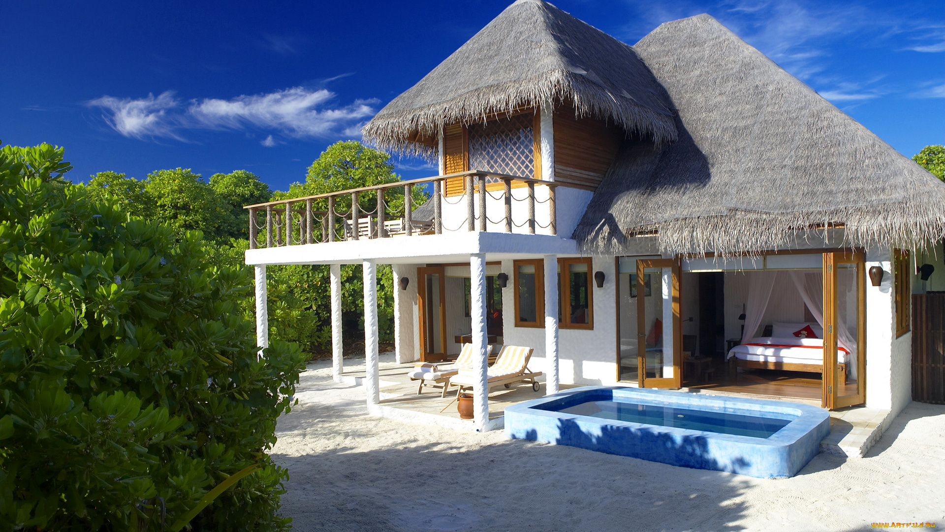 мальдивы, города, здания, дома, дом, курорт