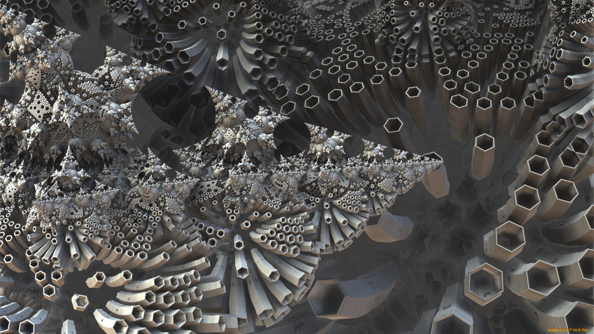 3д, графика, fractal, фракталы, фон, узор, цвета